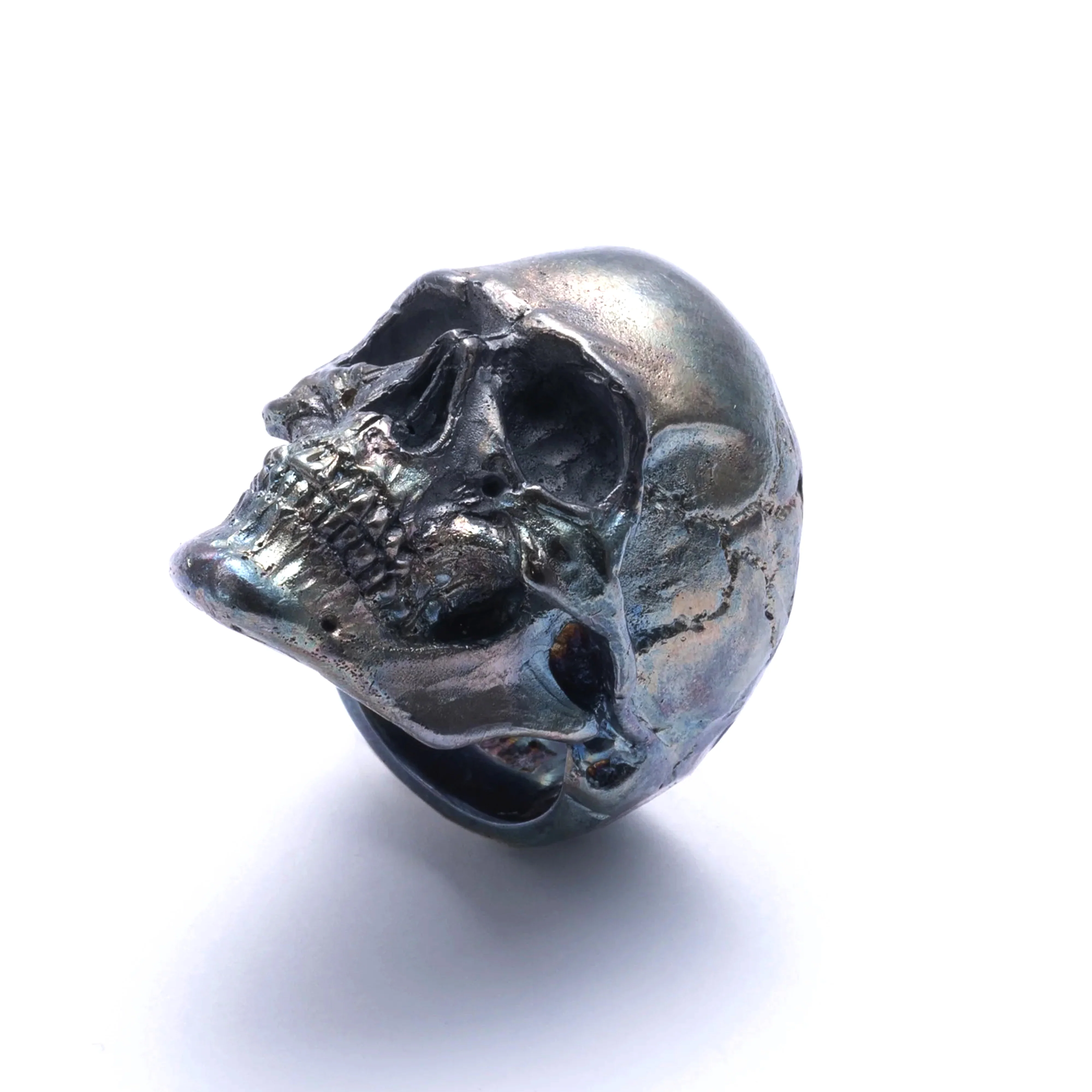 13 LUCKY MONKEY - Aurora Full Skull Ring - Image 3