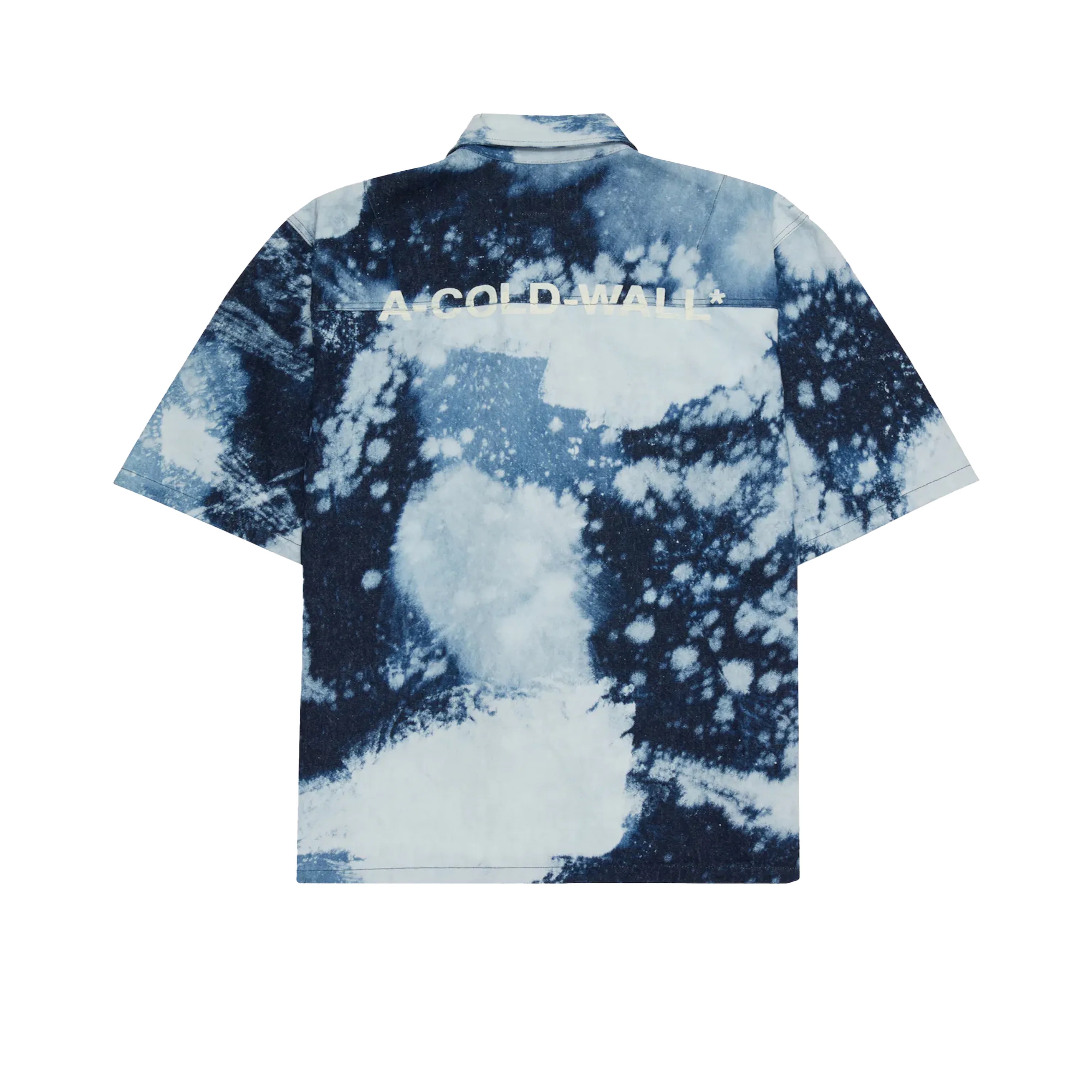 A COLD WALL - Hand Bleached Denim Overshirt - (Bleach Wash) AW23 ACWMH044 - Image 2
