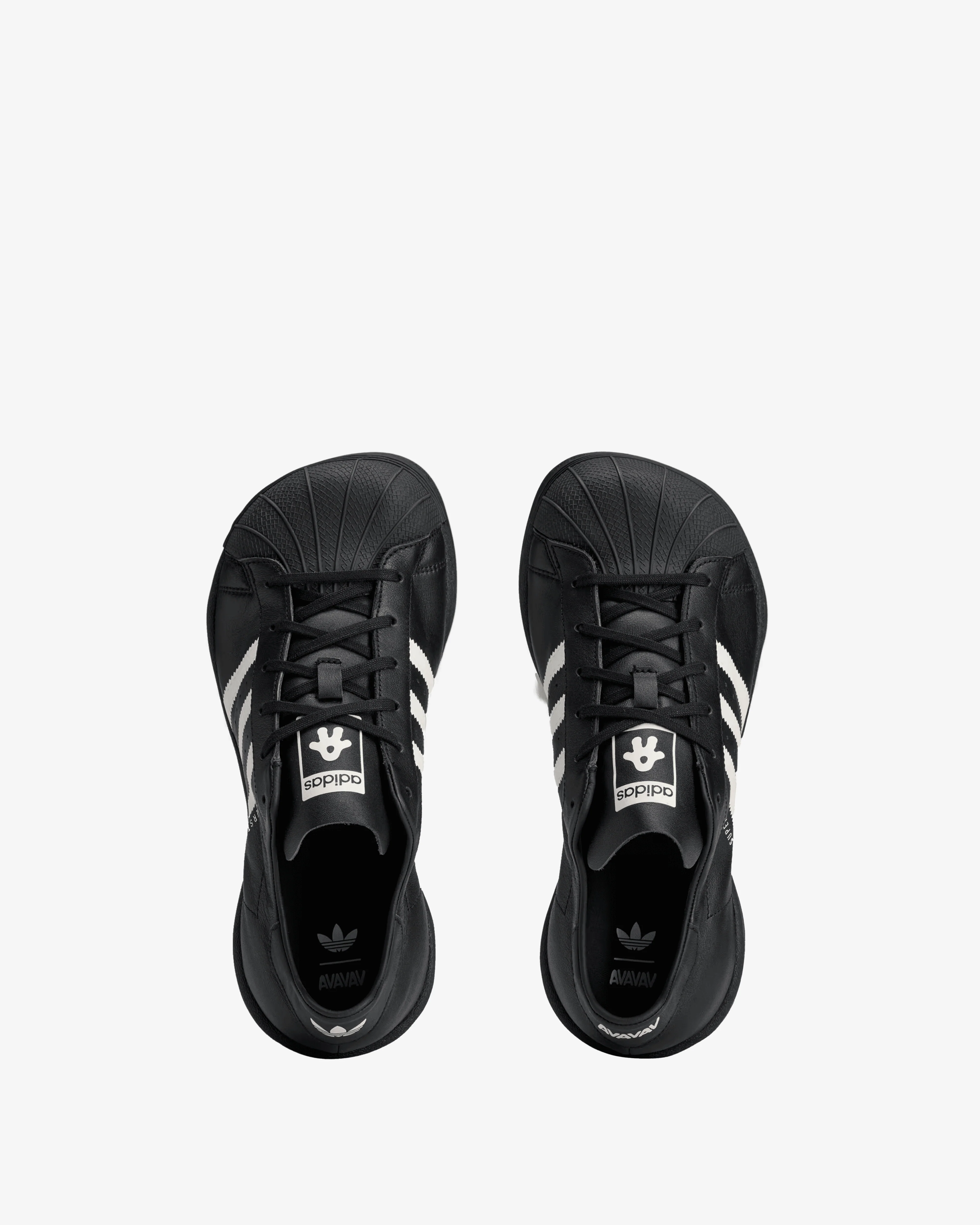 Adidas - Men's Avavav SST Shoes - (Black) - Image 2