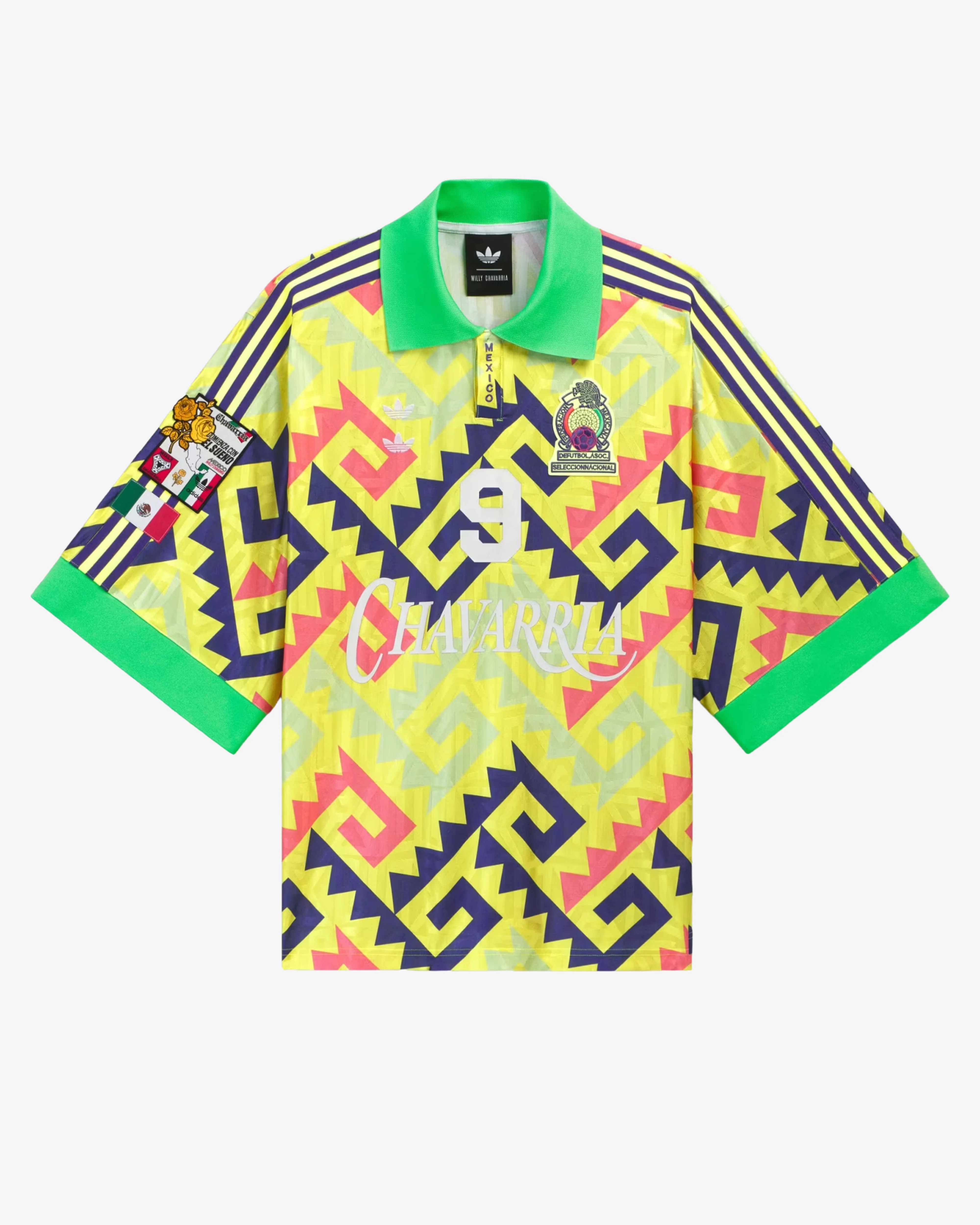 Adidas - Men's Chavarria AOP Goalkeeper Jersey - (Yellow)