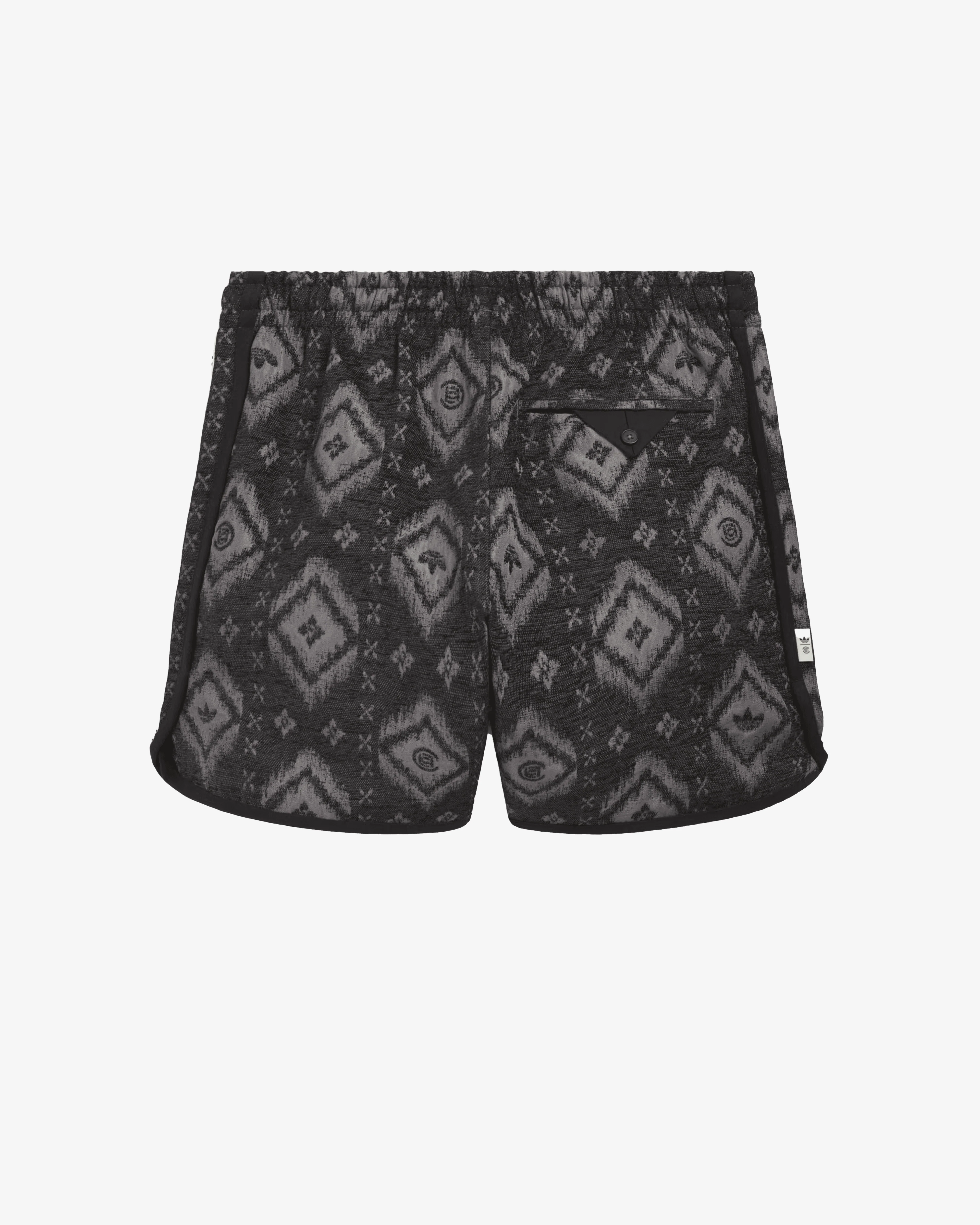 Adidas - Men's Edison Chen Clot Heritage Print Short - (Carbon) - Image 2