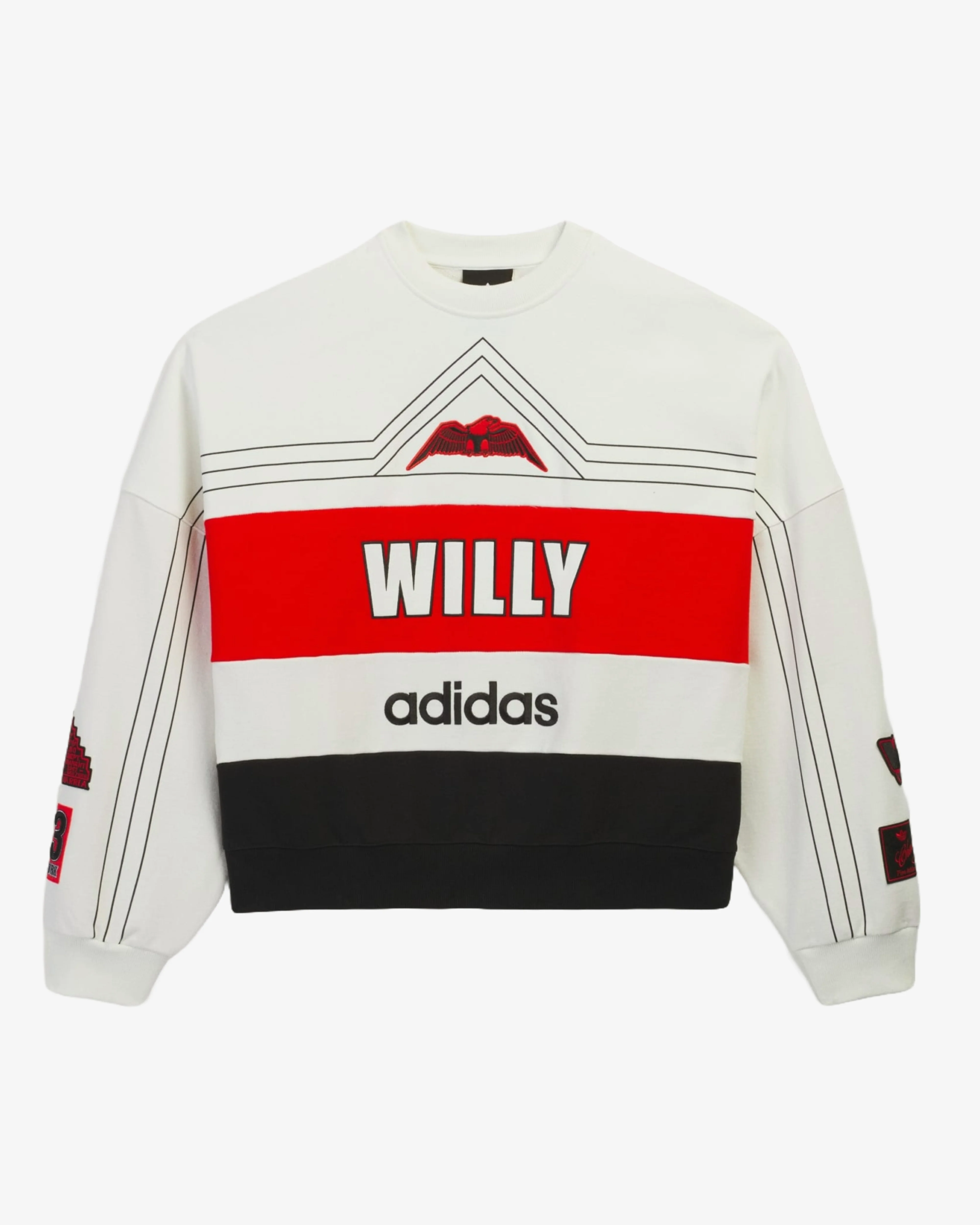 Adidas - Men's Willy Chavarria Ny Sweatshirt - (Off-White)