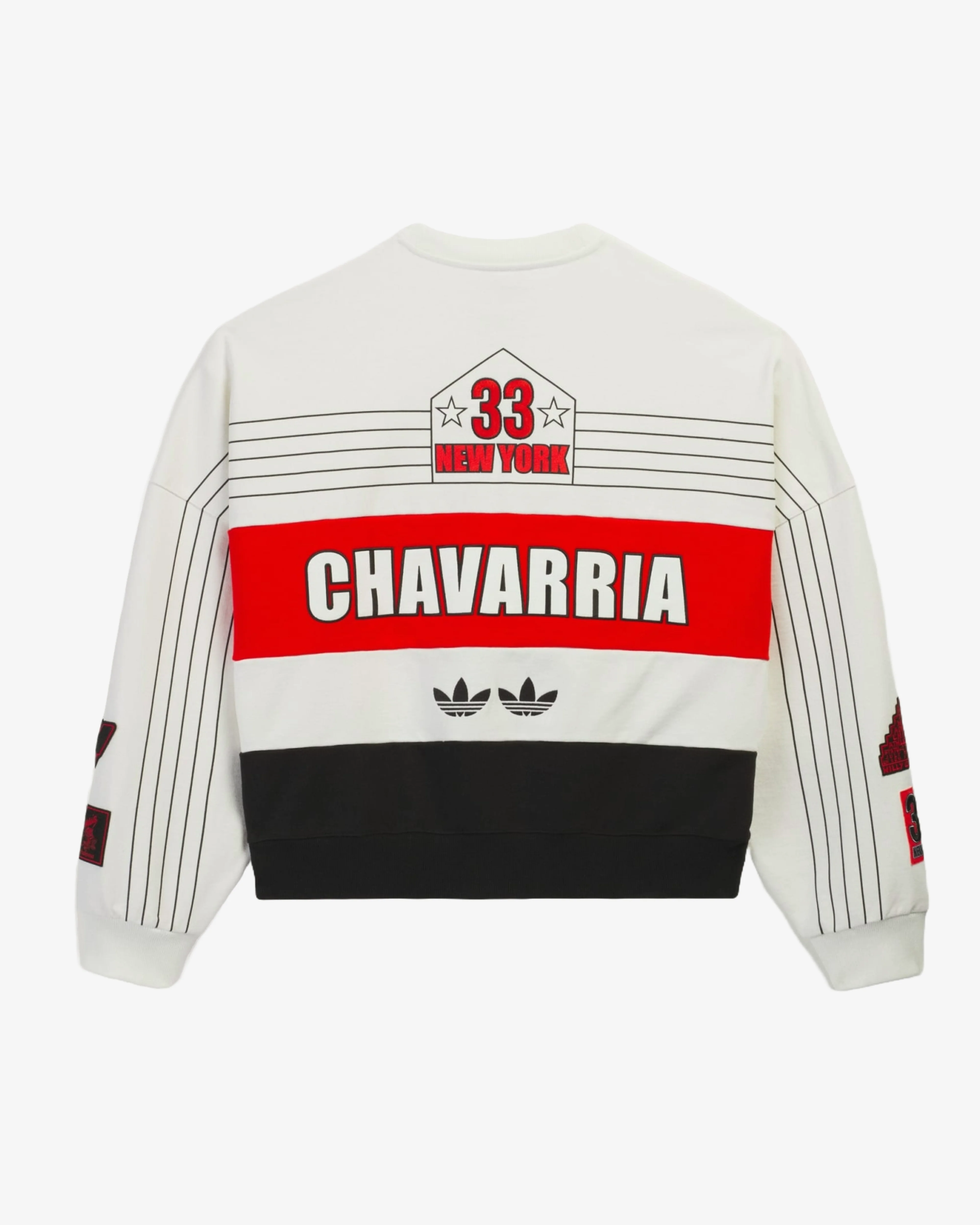 Adidas - Men's Willy Chavarria Ny Sweatshirt - (Off-White) - Image 2