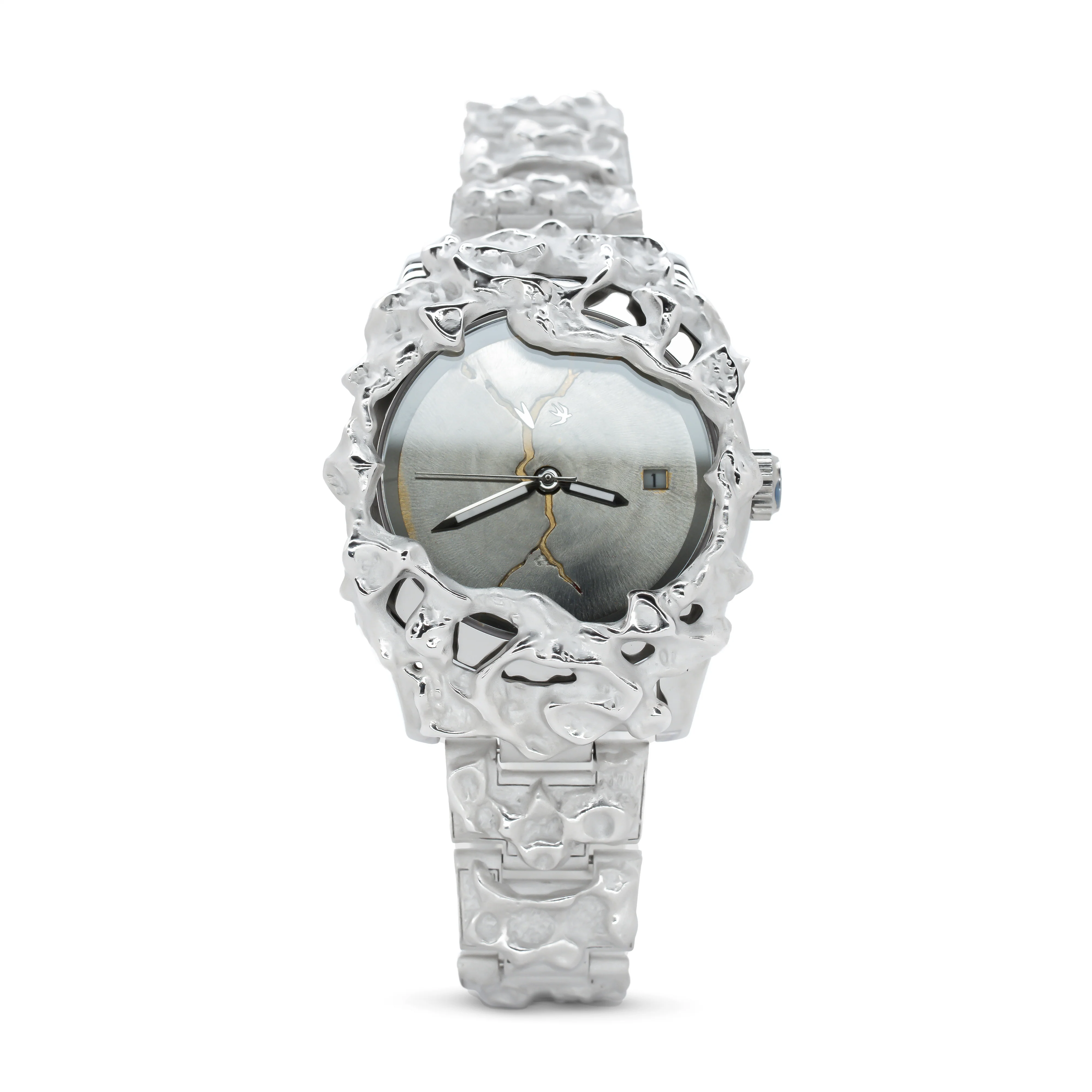ALABASTER INDUSTRIES - Silver Core in Gold Fracture - (Silver)