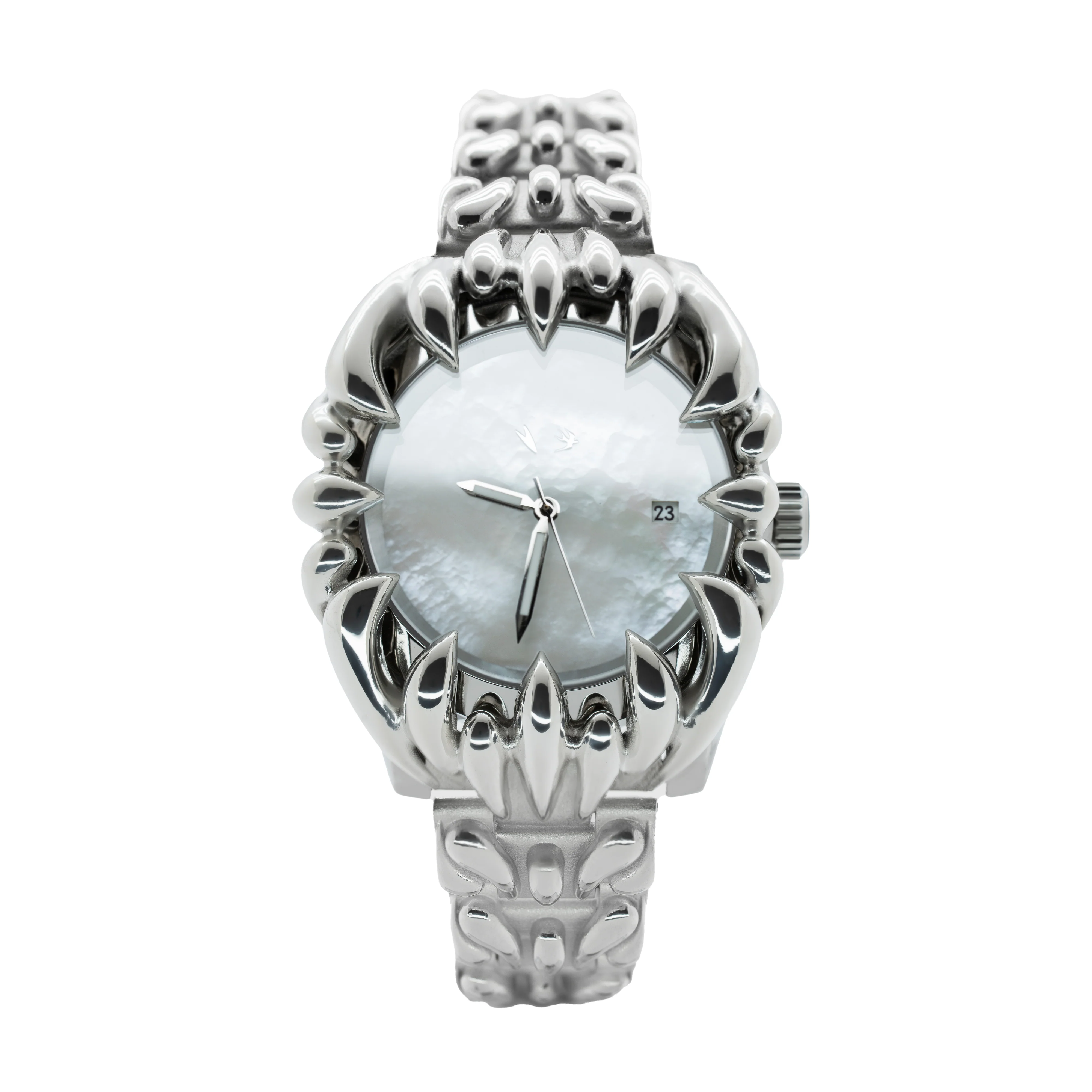 Alabaster Industries - Silver Dove in Mother of Pearl - (Silver)
