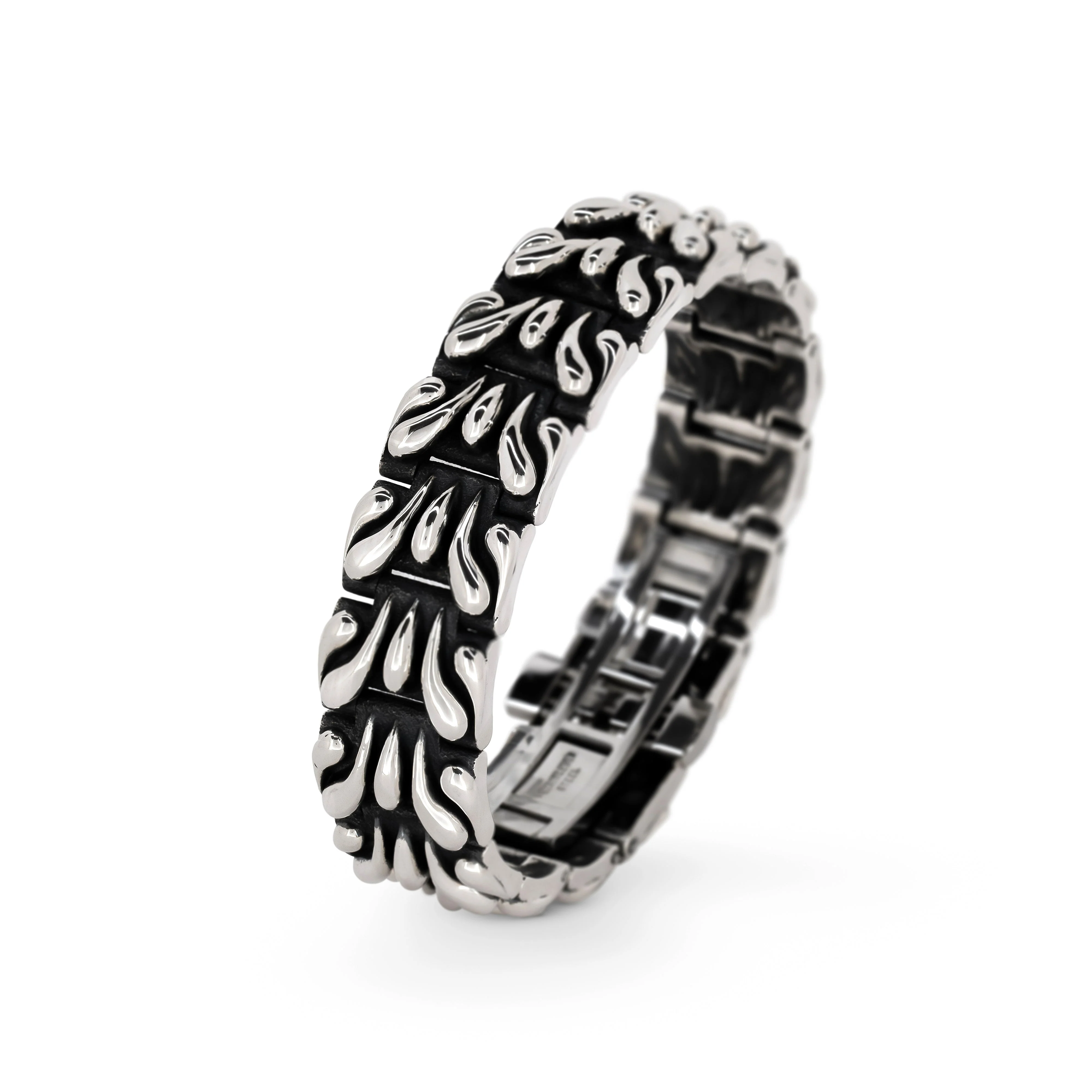 Alabaster Industries - Men's Silver Dove Match Bracelet - (Silver) - Image 2