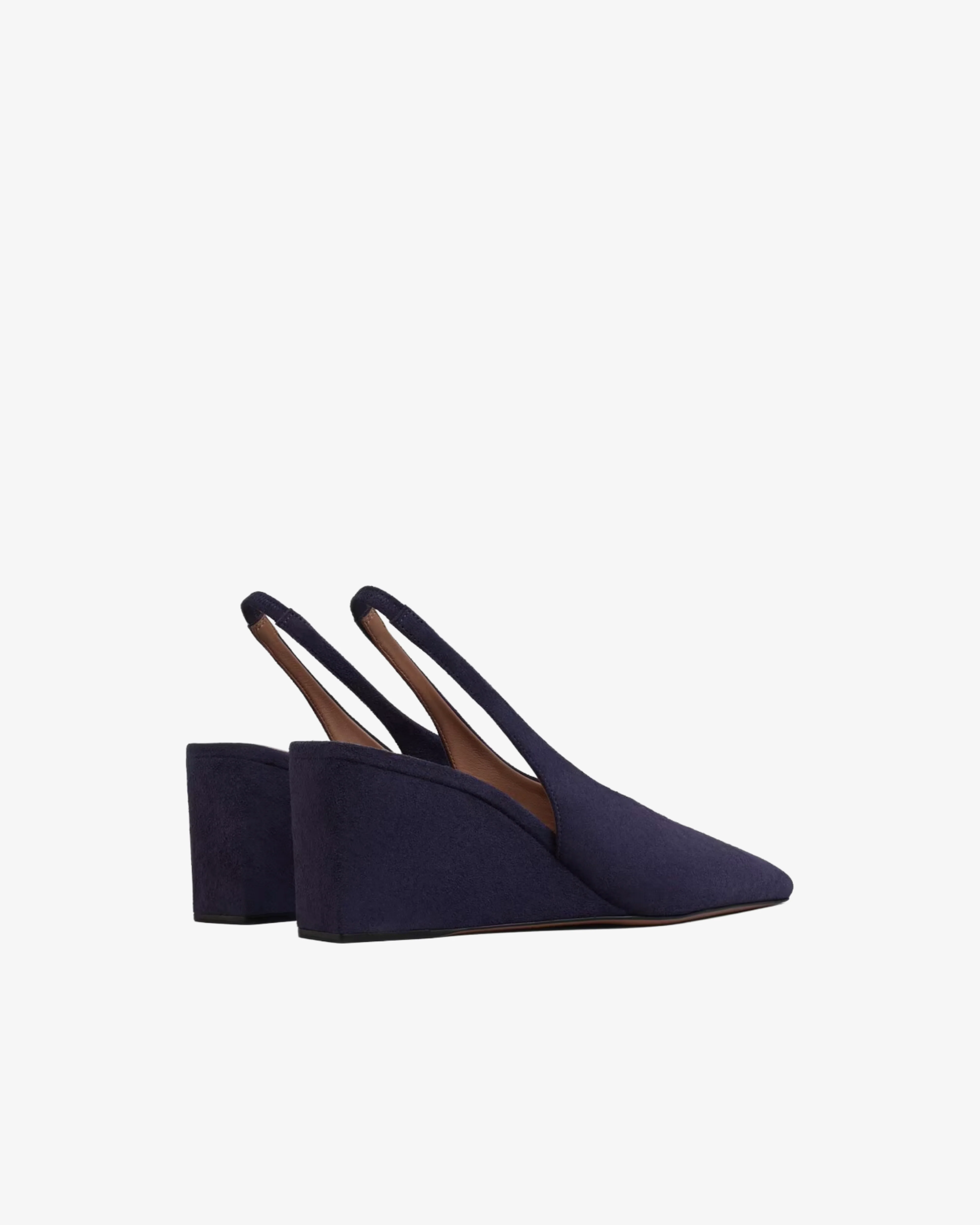 ALAÏA - Women's Cube Wedge Slingbacks - (Black999) - Image 3