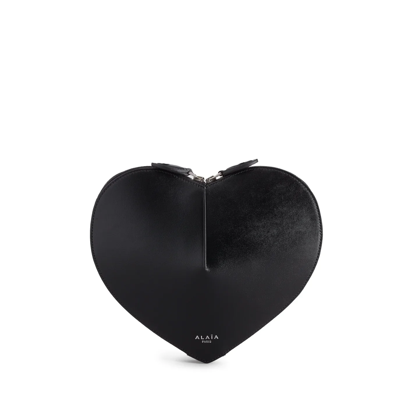 ALAÏA - Women's Le Coeur Leather Bag - (BLACK)