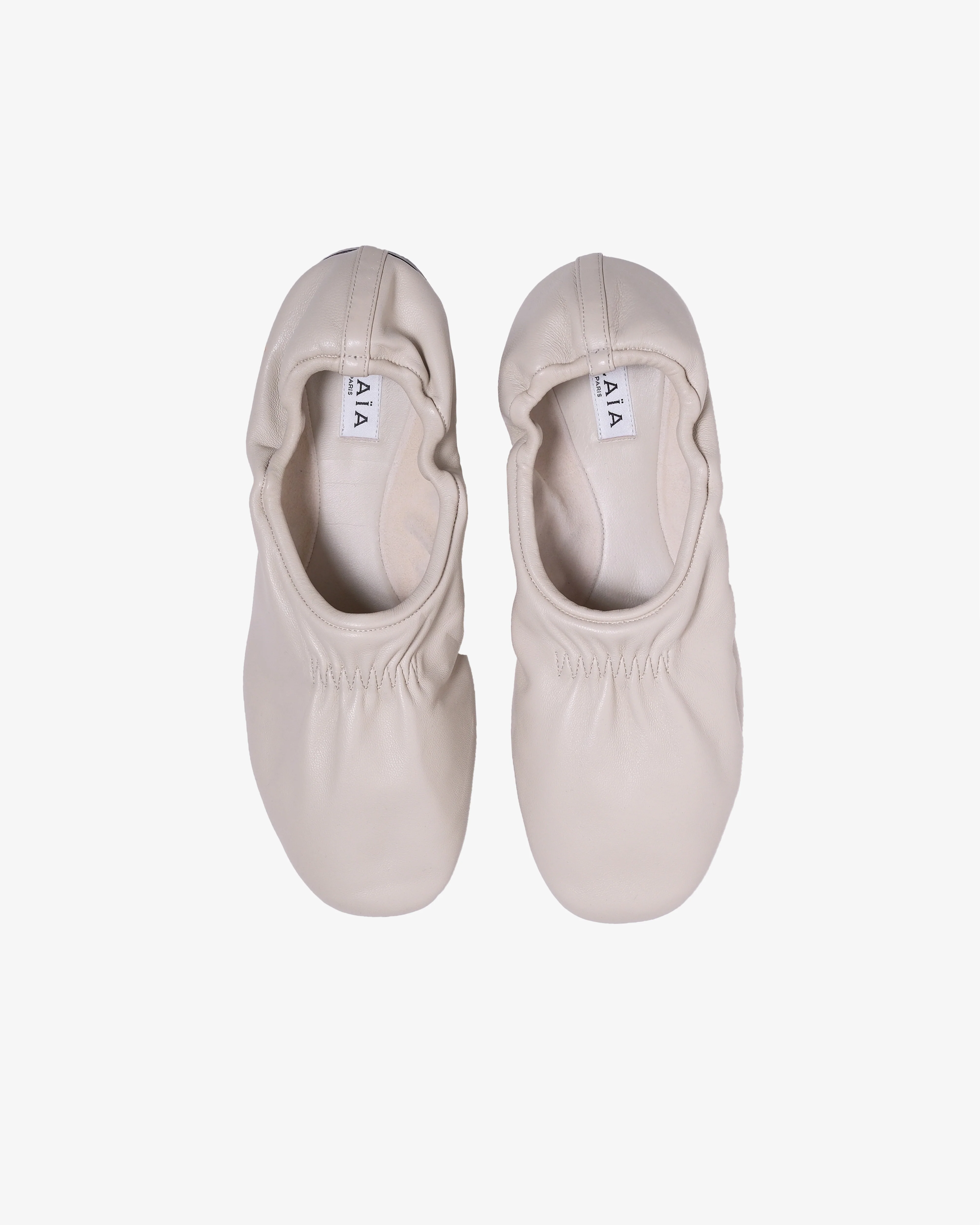 ALAÏA - Women's Supple Slippers - (Off-White) - Image 3