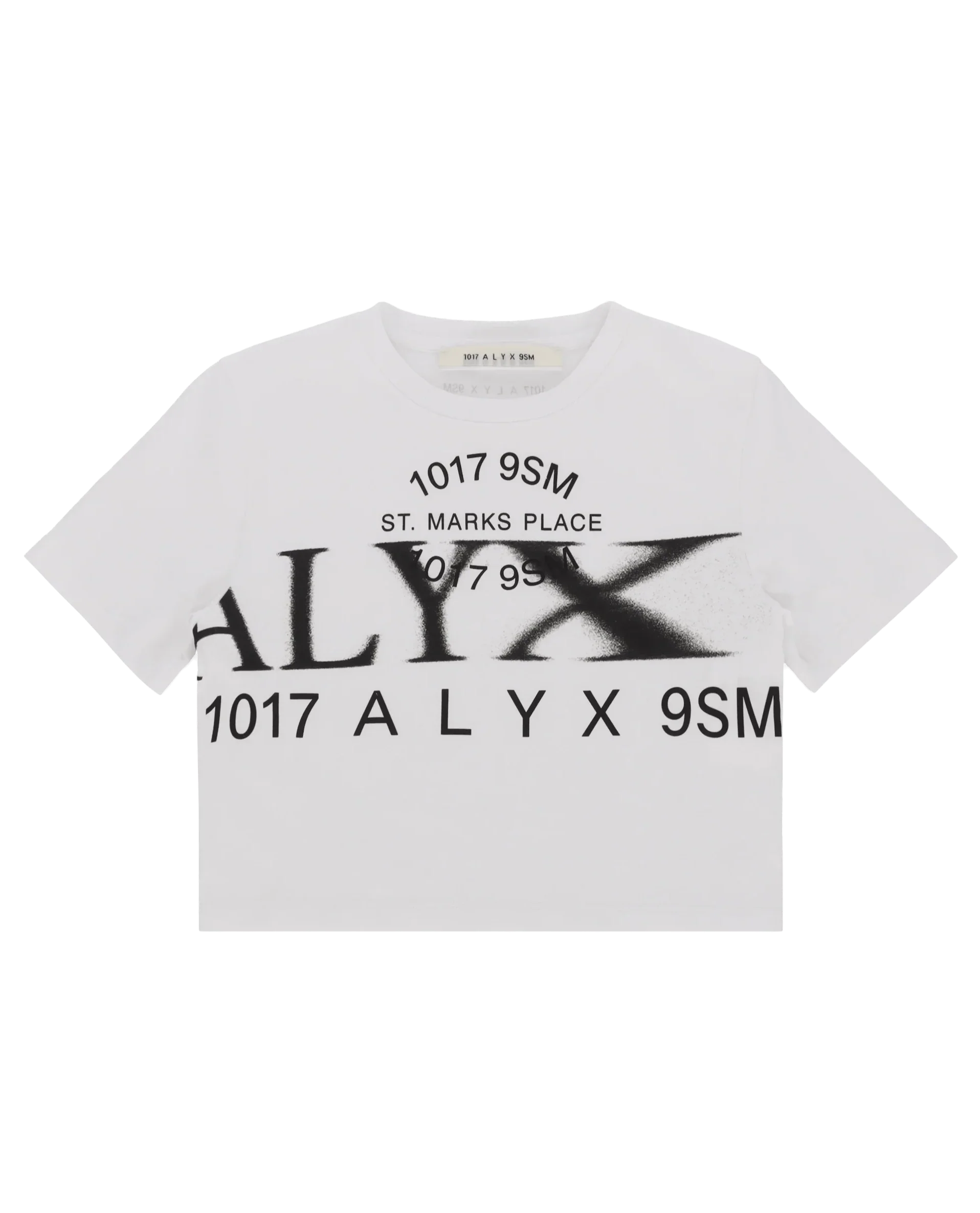 ALYX - Women's Logo Cropped Tee - (White) - Image 2