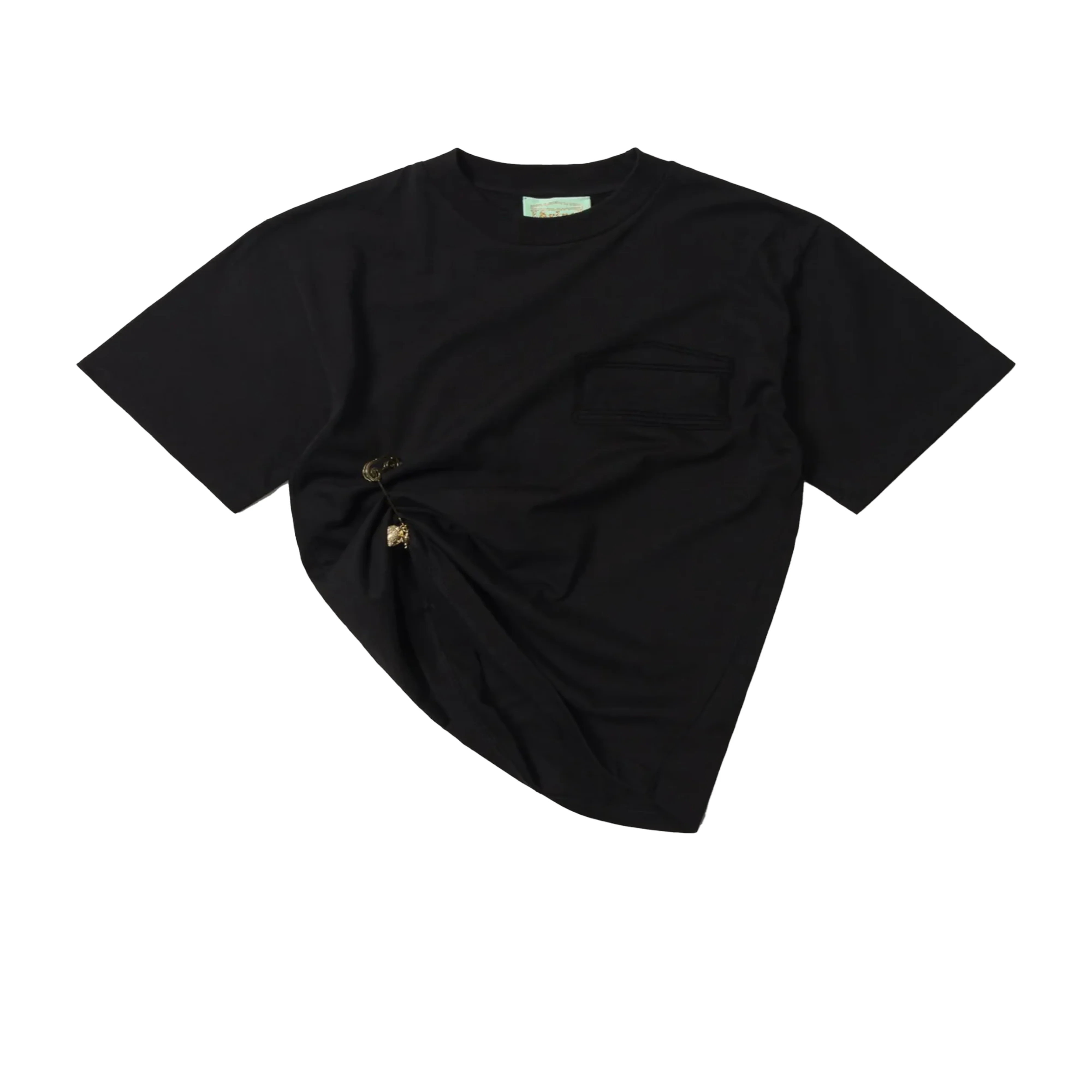 ARIES - Safety Pin Tee - (Black)