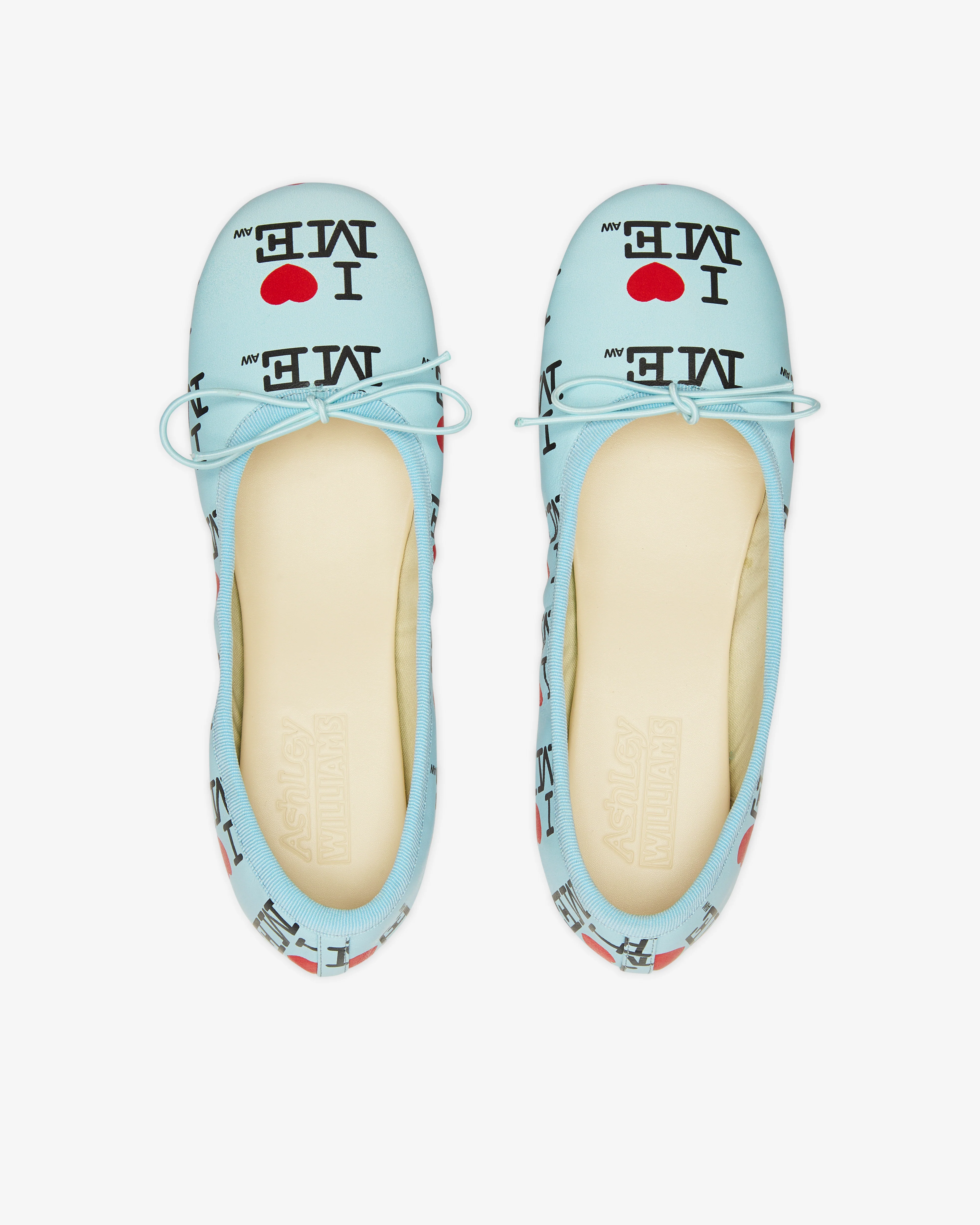 Ashley Williams - Women's Melody Flats - (Blue) - Image 4