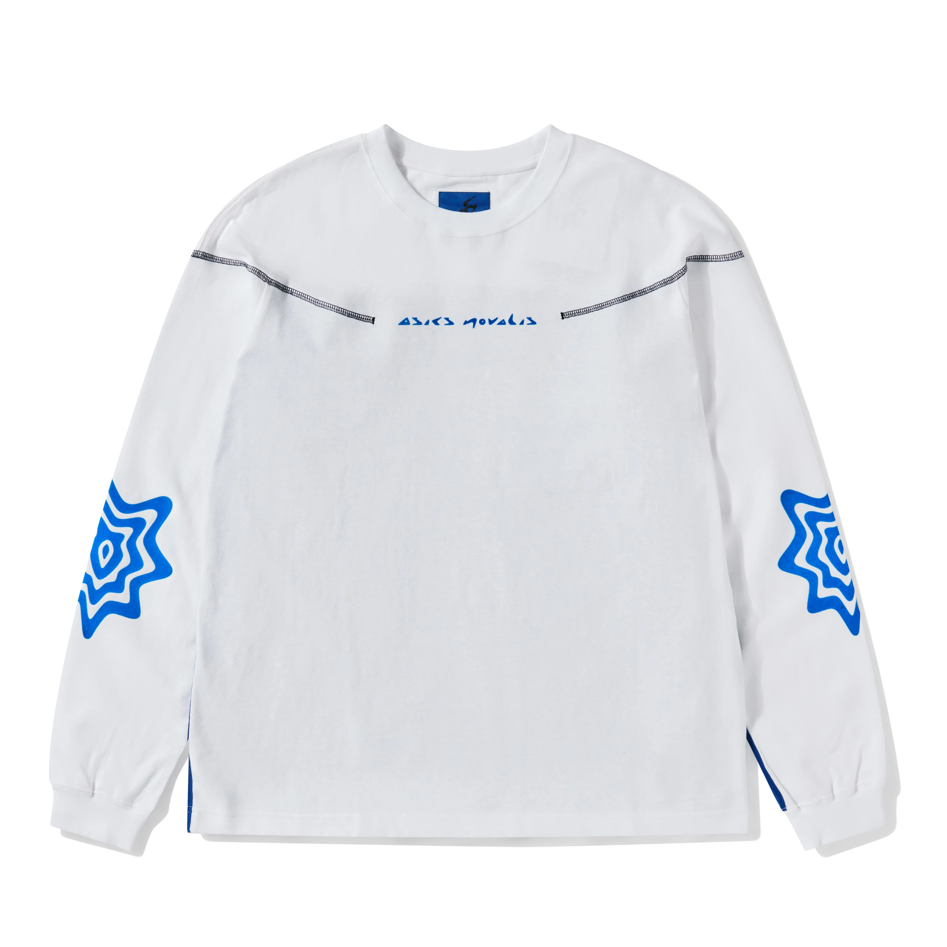 Asics Novalis - Bixance Long Sleeve T-Shirt - (Optic White / Obsidian Black)