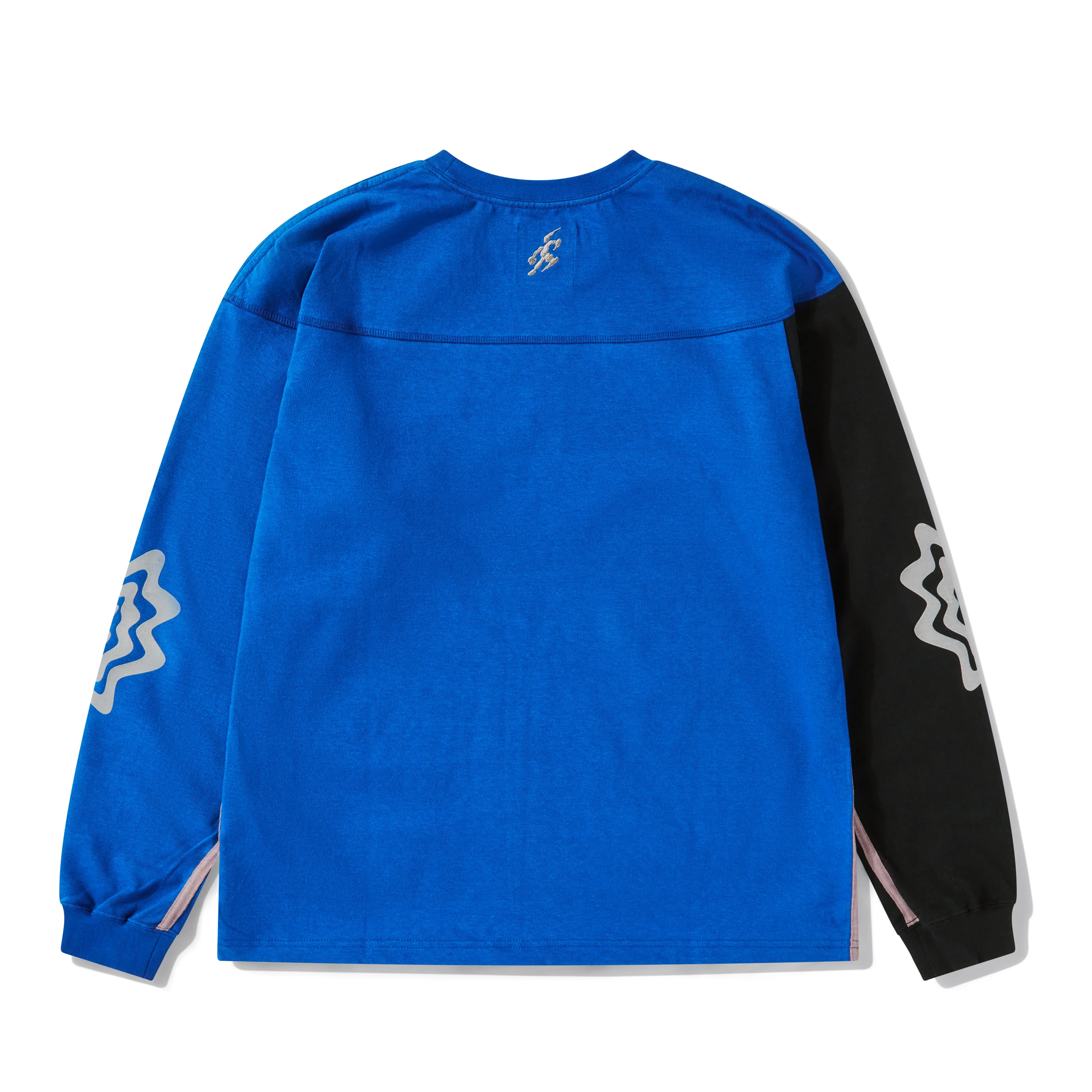 Asics Novalis - Bixance Long Sleeve T-Shirt - (Asics Blue / Obsidian Black) - Image 2