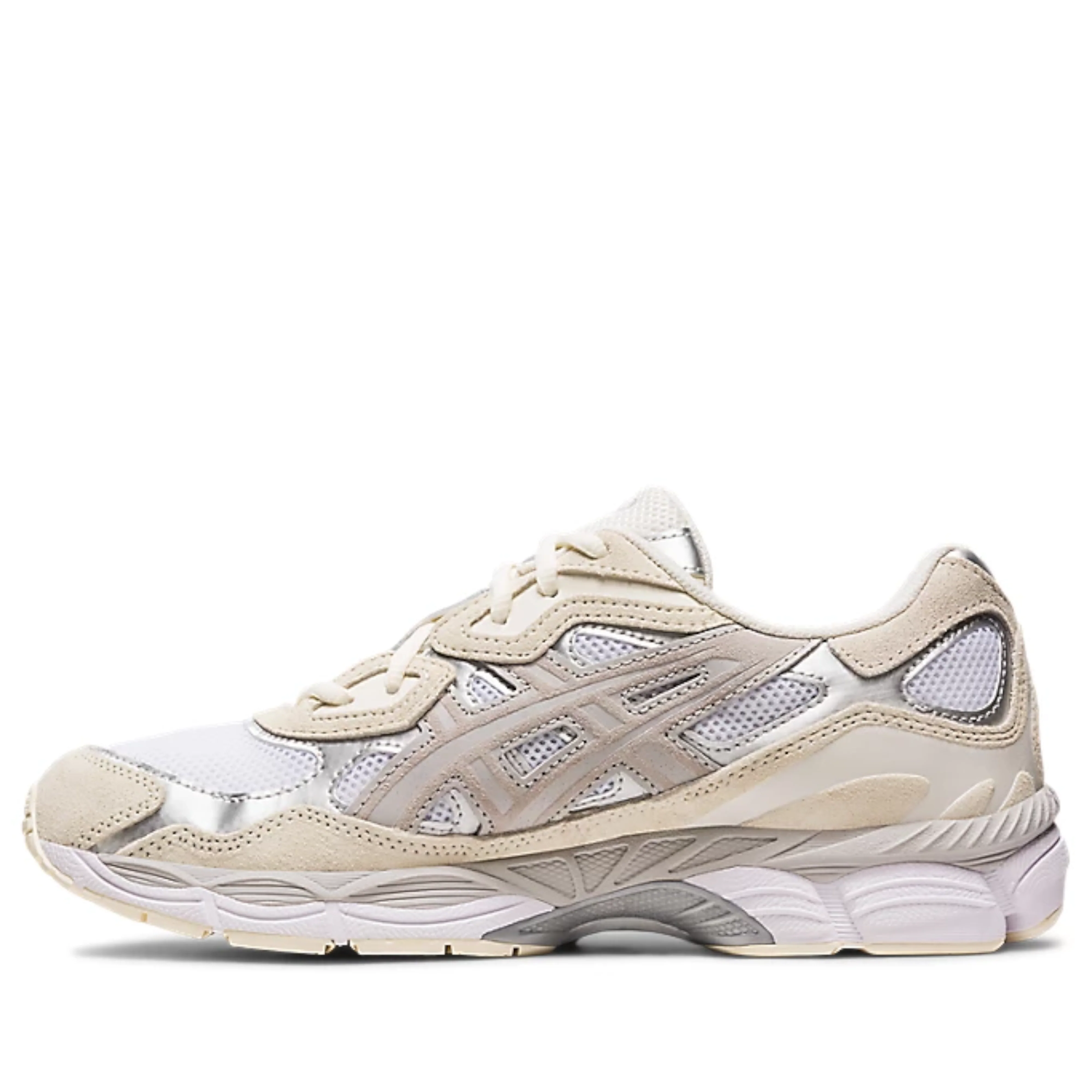 Asics - Men's Gel NYC - (White/Oyster Grey 1201A789-105) - Image 2