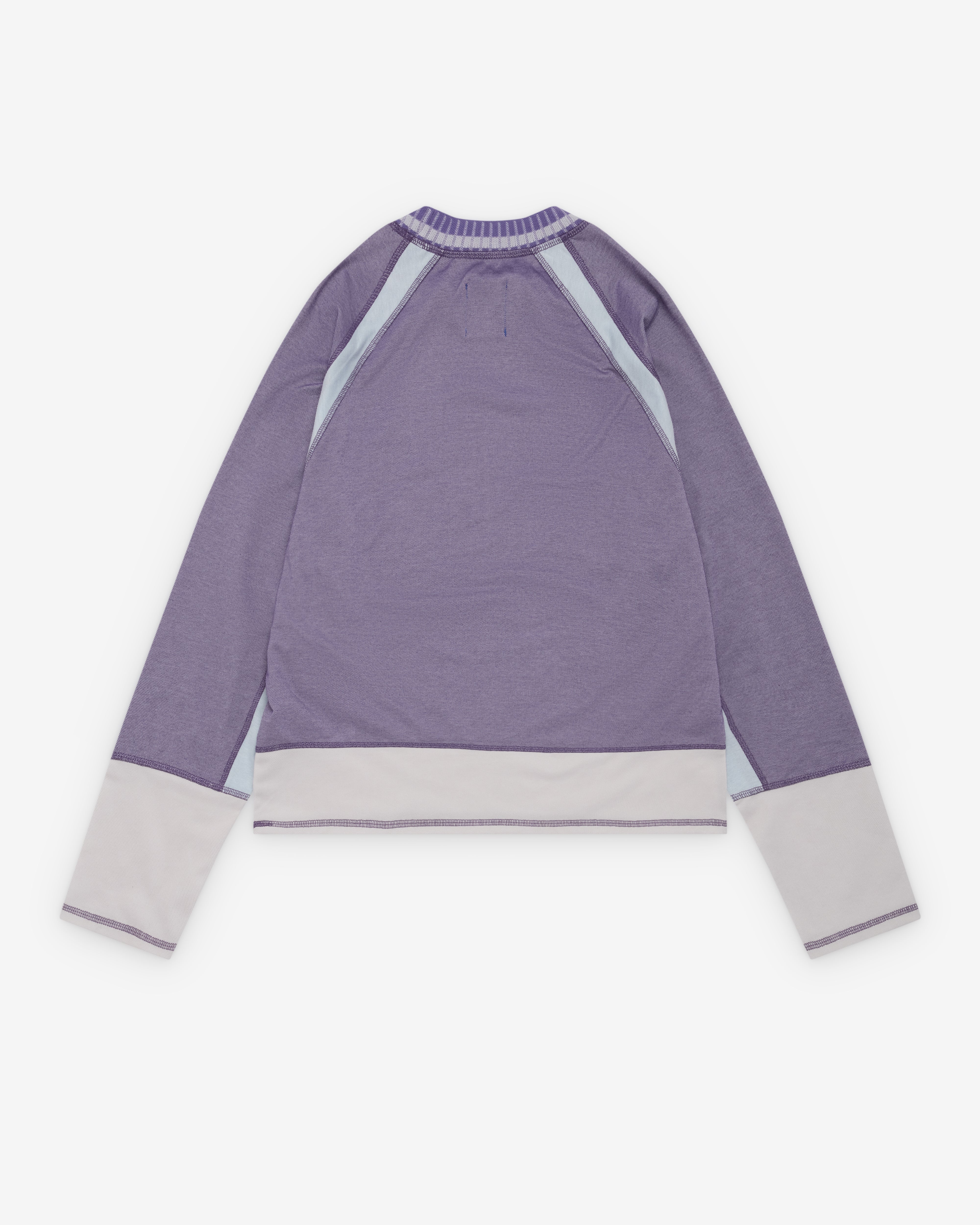 Asics - Men's Kunzea Ls T-Shirt - (Purple) - Image 2