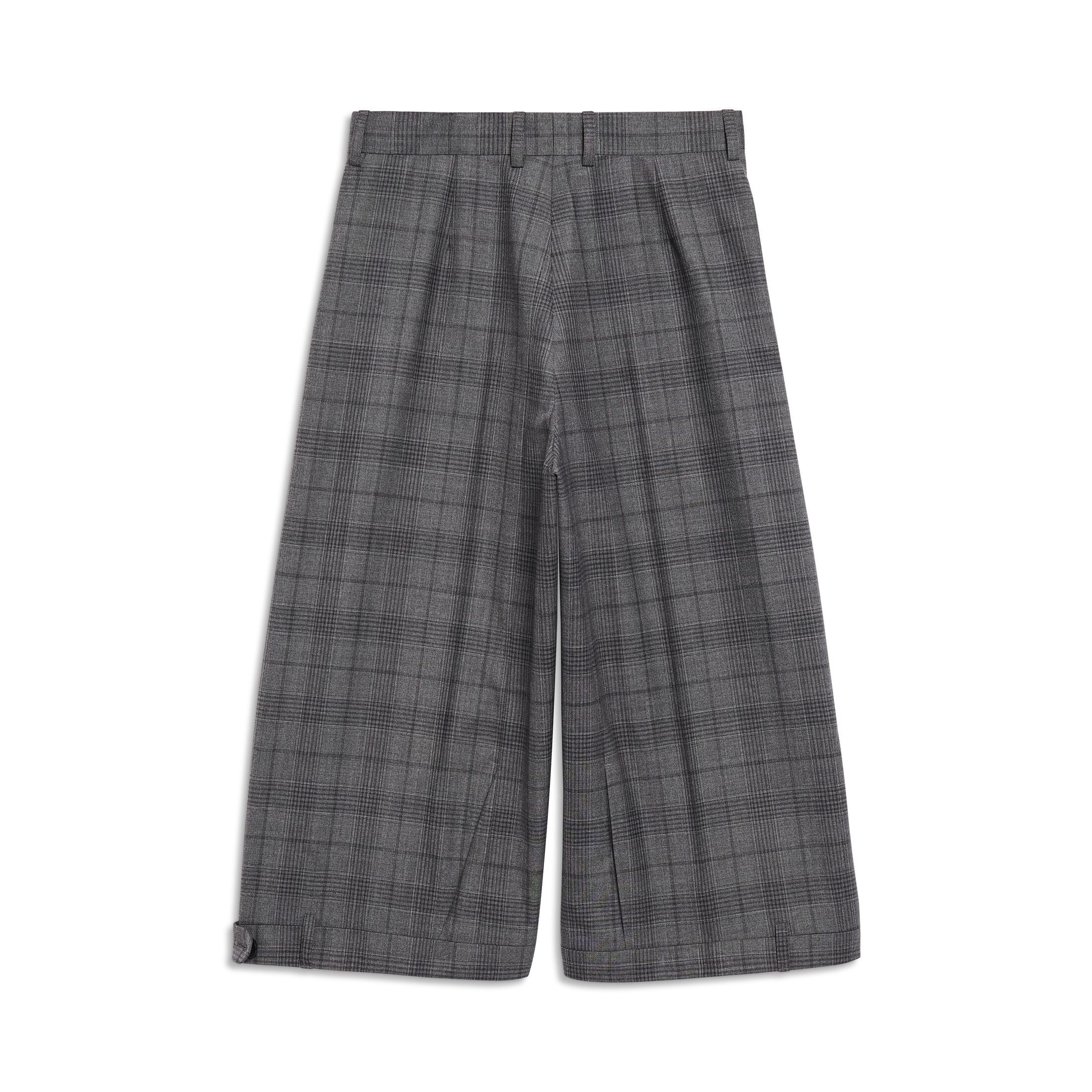 BALENCIAGA - Women's Deconstructed Long Shorts - (1240 GREY)