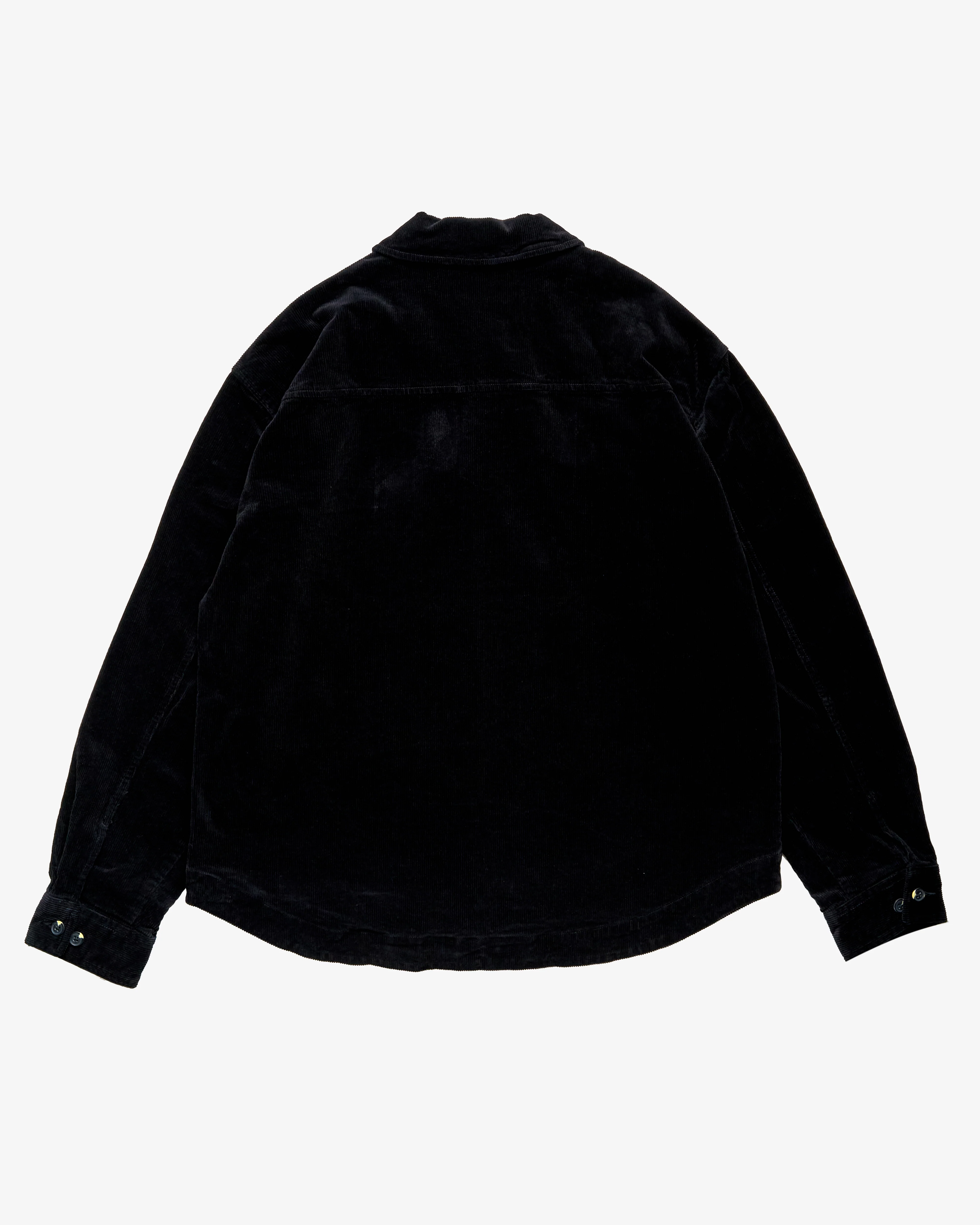 BEACH BRAINS - Men's Float Overshirt - (Black) - Image 2