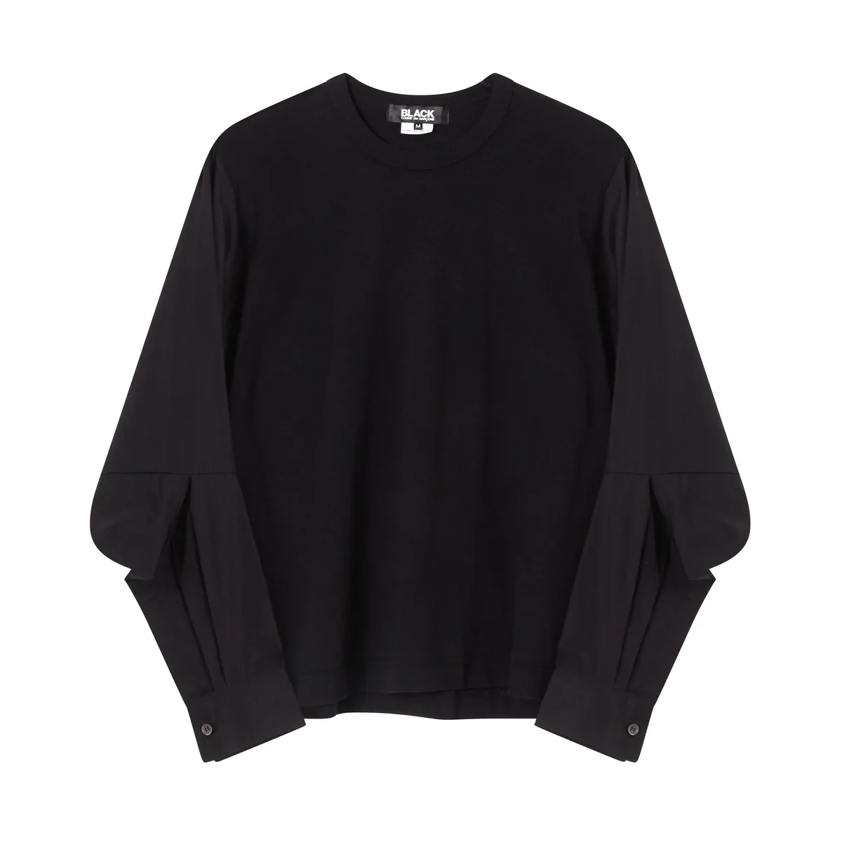 BLACK COMME DES GARÇONS - Contrast Pullover - (Black)