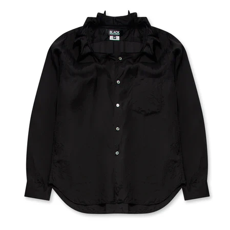 BLACK COMME DES GARÇONS - Cupra Taffeta Shirt - (Black)