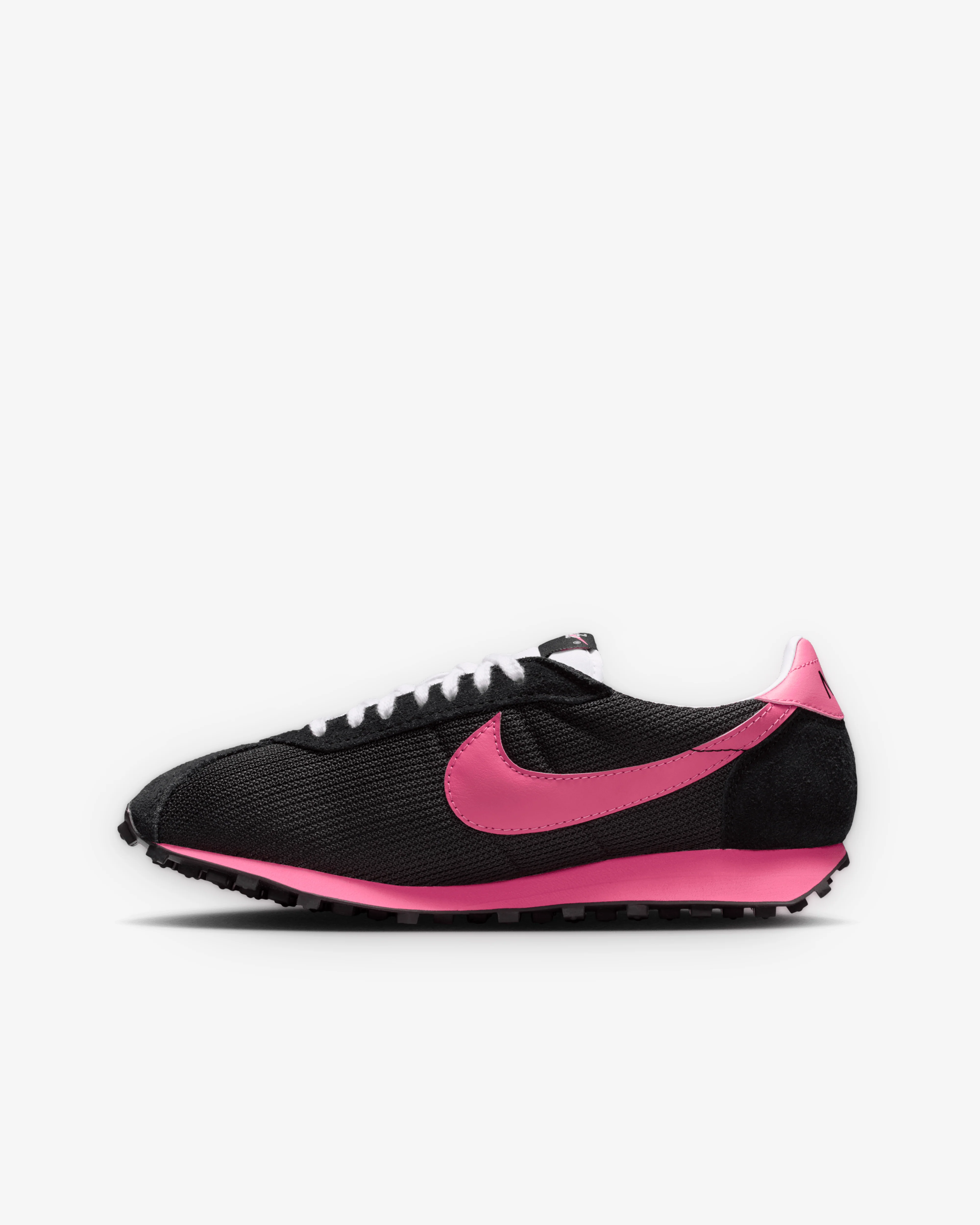 Black Comme des Garçons - Men's Nike Swoosh Sneakers - (Black) - Image 2