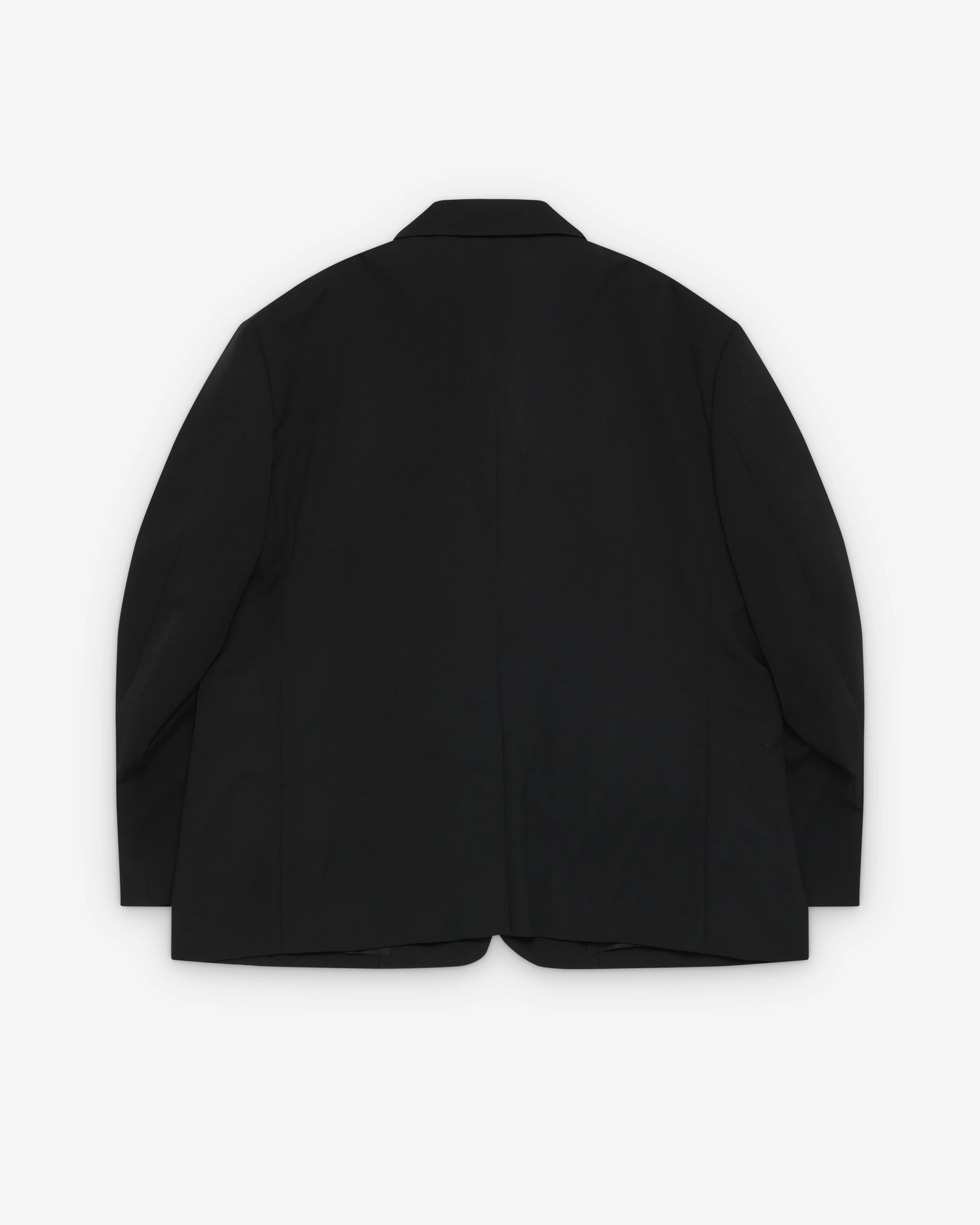 Black Comme des Garçons - Men's Wool Blazer Jacket - (Black) - Image 2