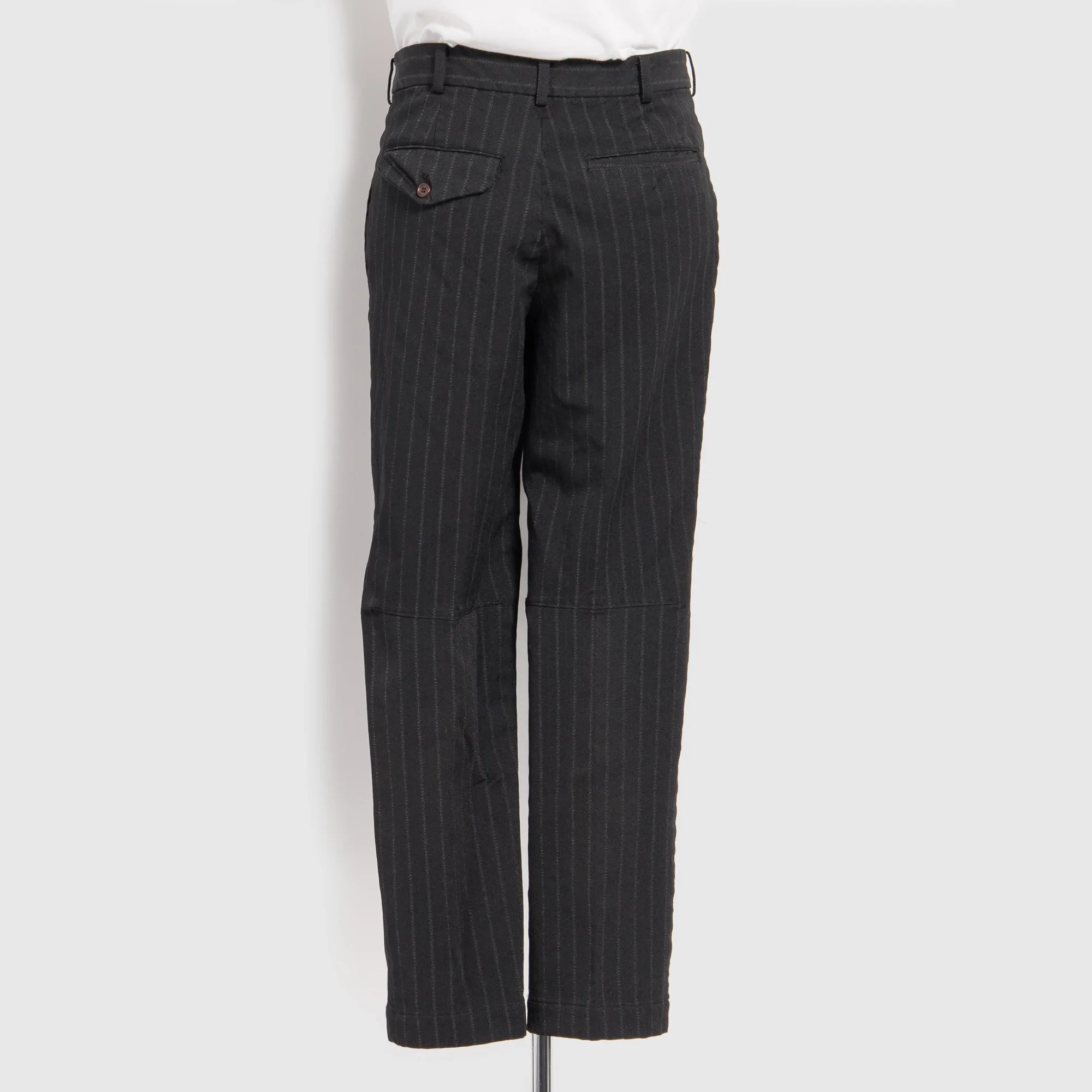 BLACK COMME DES GARÇONS - Stripe Suit Pants - (Black) - Image 3