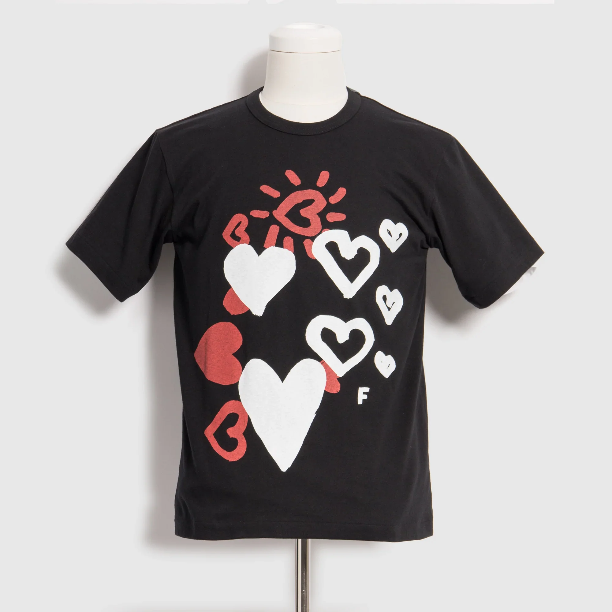 BLACK COMME DES GARÇONS - Filip Pagowski Printed T-Shirt - (Black) - Image 2