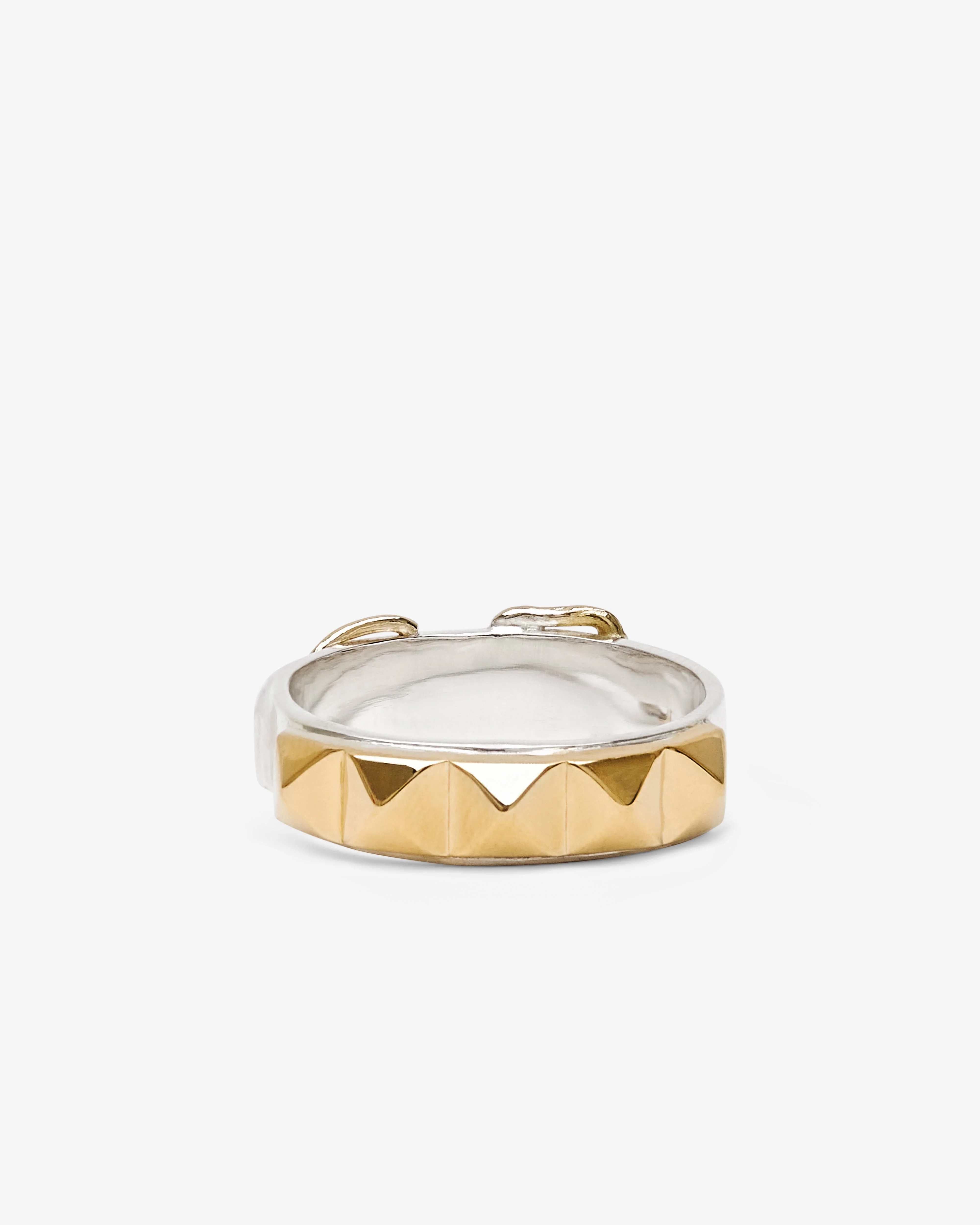 Bunney - Stud Cuff Ring - (Silver) - Image 3