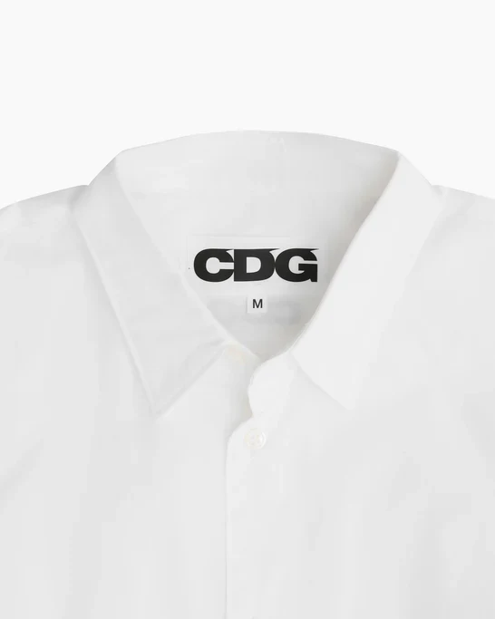 CDG - CDG Logo Shirt - (White) - Image 3