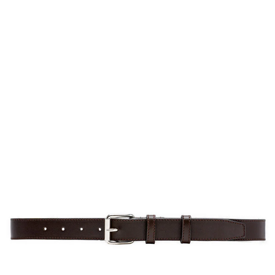 CDG Classic Leather Belt (Brown SA0912) - Image 3