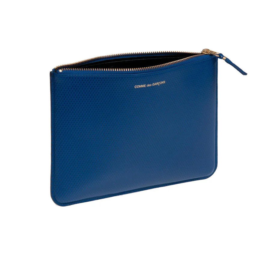 CDG Luxury Big Pouch (Blue SA5100LG) - Image 2
