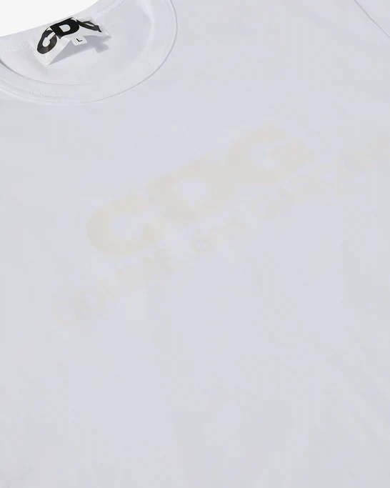 CDG - Monochrome T-Shirt - (White) - Image 2
