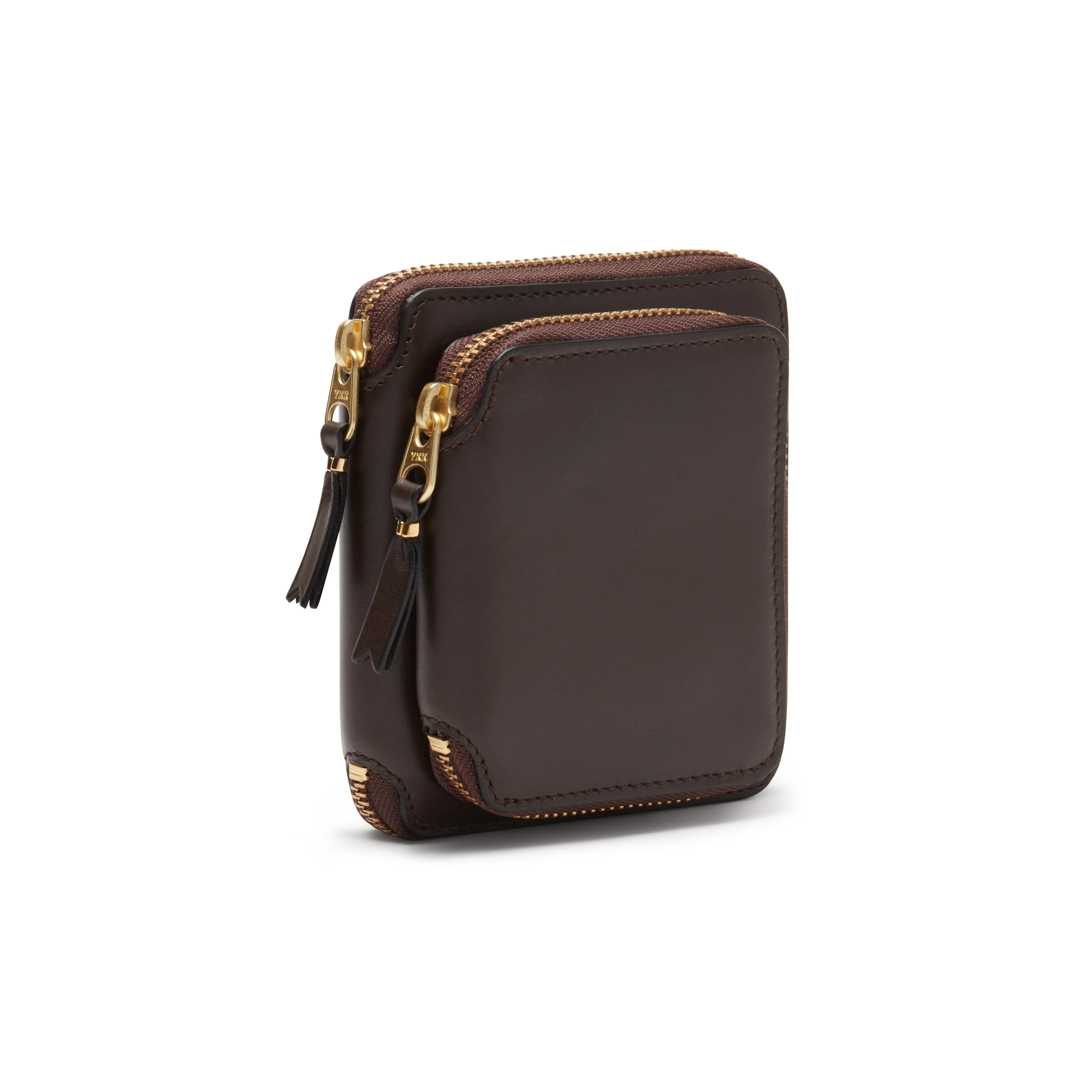CDG Wallet - Outside Pocket Full Zip Around Wallet - (Brown SA2100) - Image 2