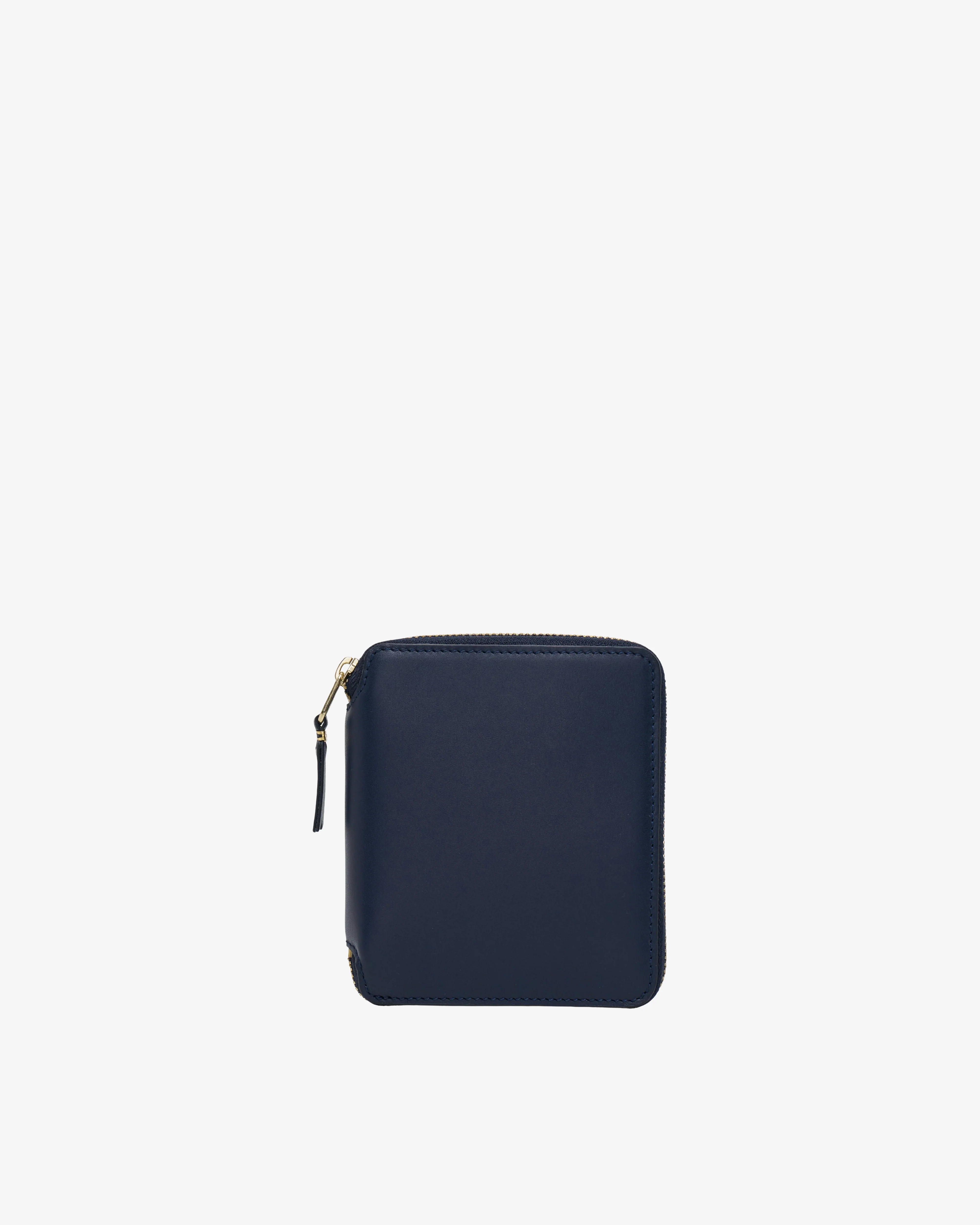 CDG Wallet - Classic Leather Full Zip Around Wallet - (Navy SA2100) - Image 2