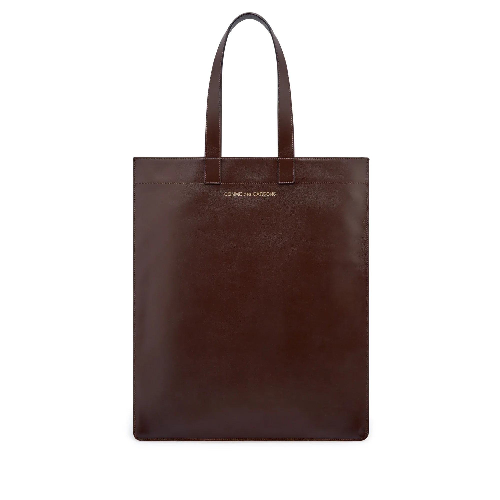 Cdg Wallet - Classic Leather Tote Bag - (Brown SA9002)