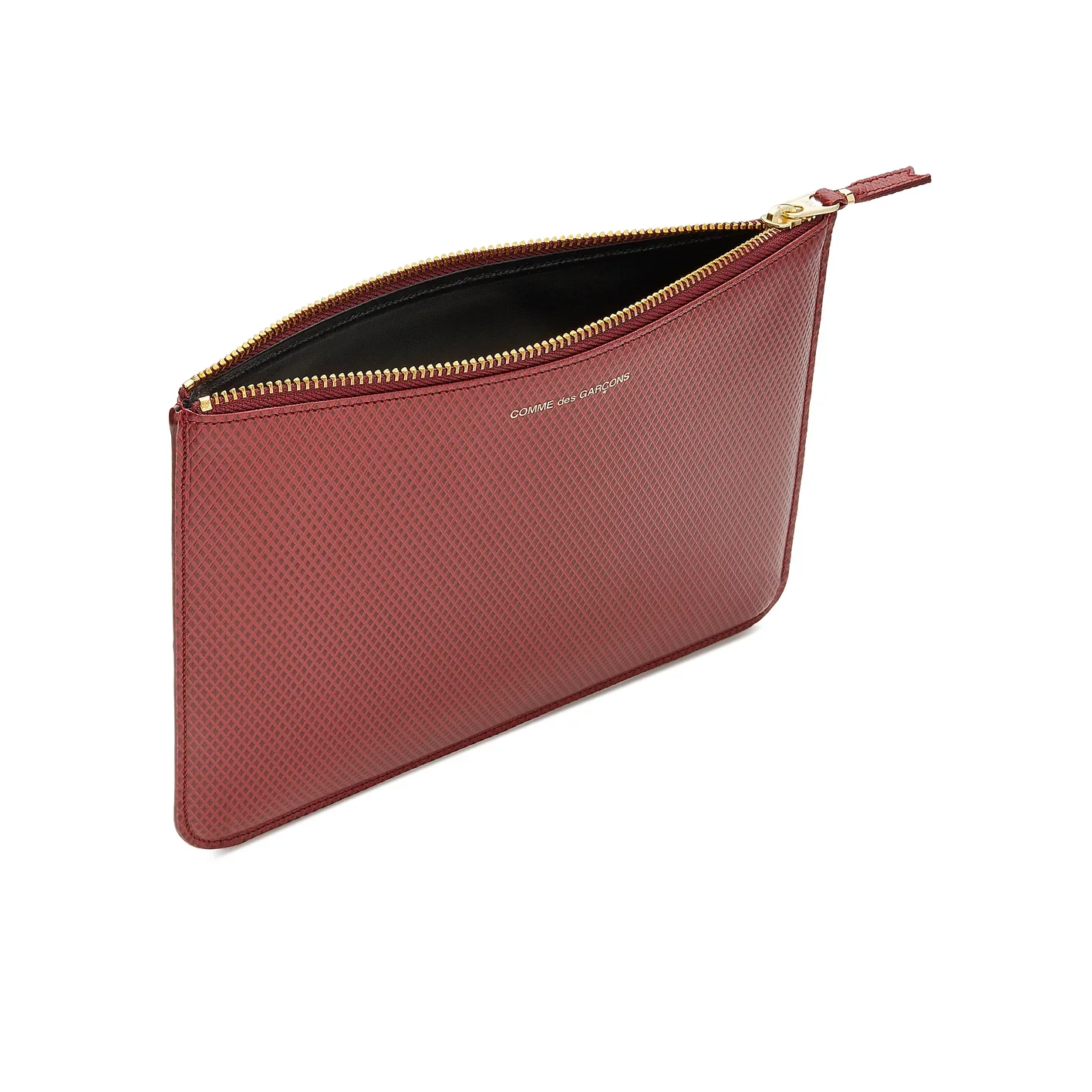 Cdg Wallet - Luxury Group Zip Pouch - (Burgundy SA5100LG) - Image 2