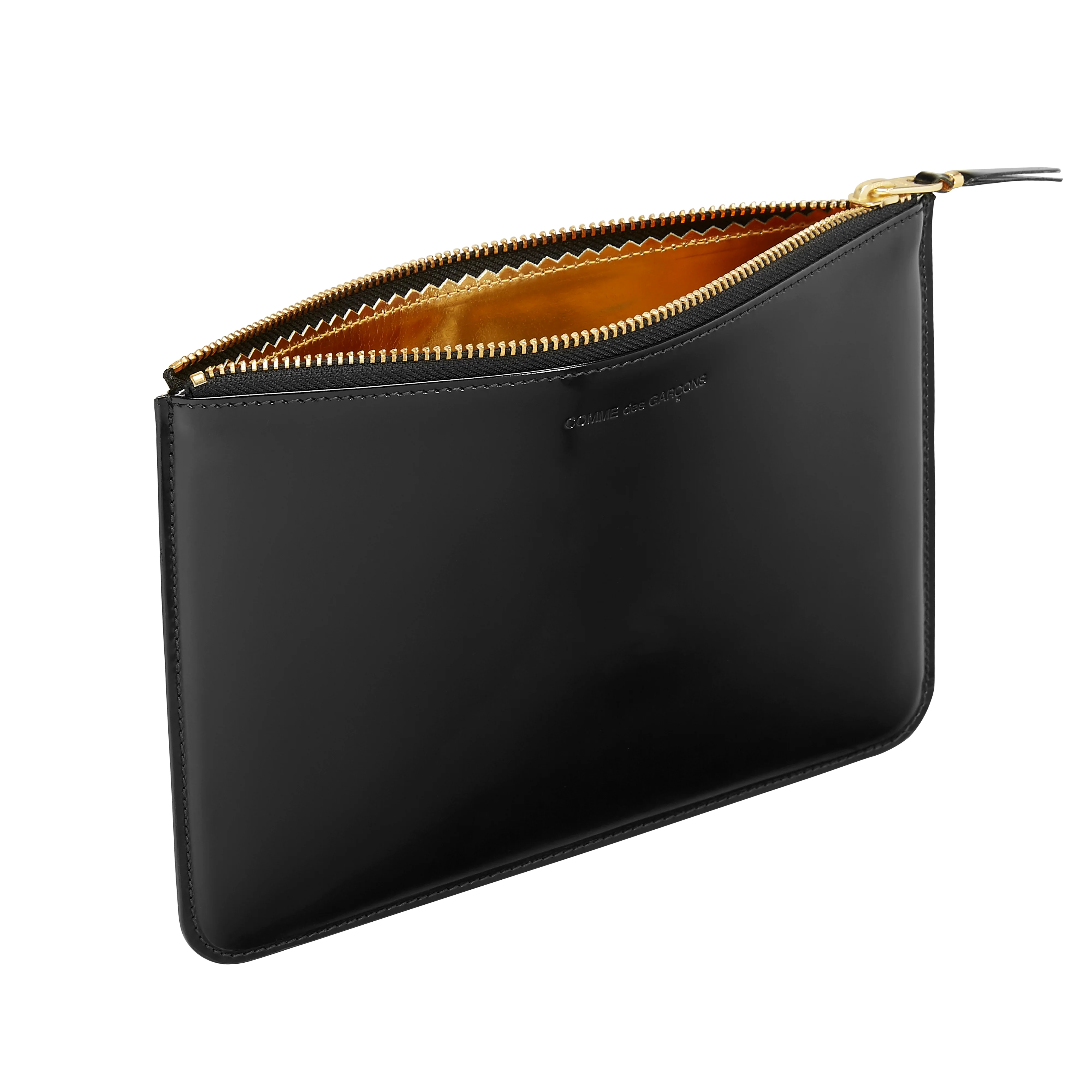 Cdg Wallet - Mirror Inside - (Black/Gold SA5100MI) - Image 2