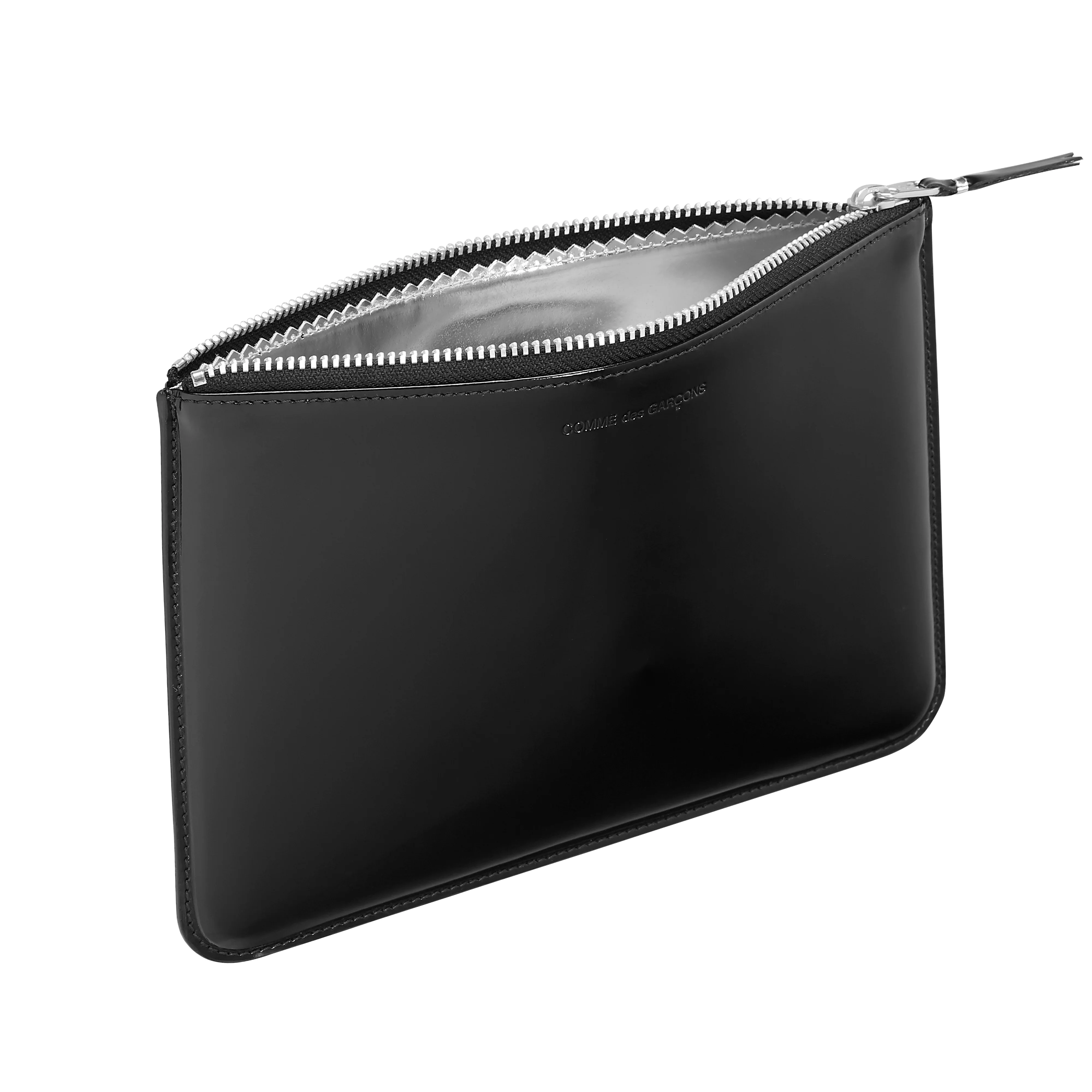 Cdg Wallet - Mirror Inside - (Black/Silver SA5100MI) - Image 2