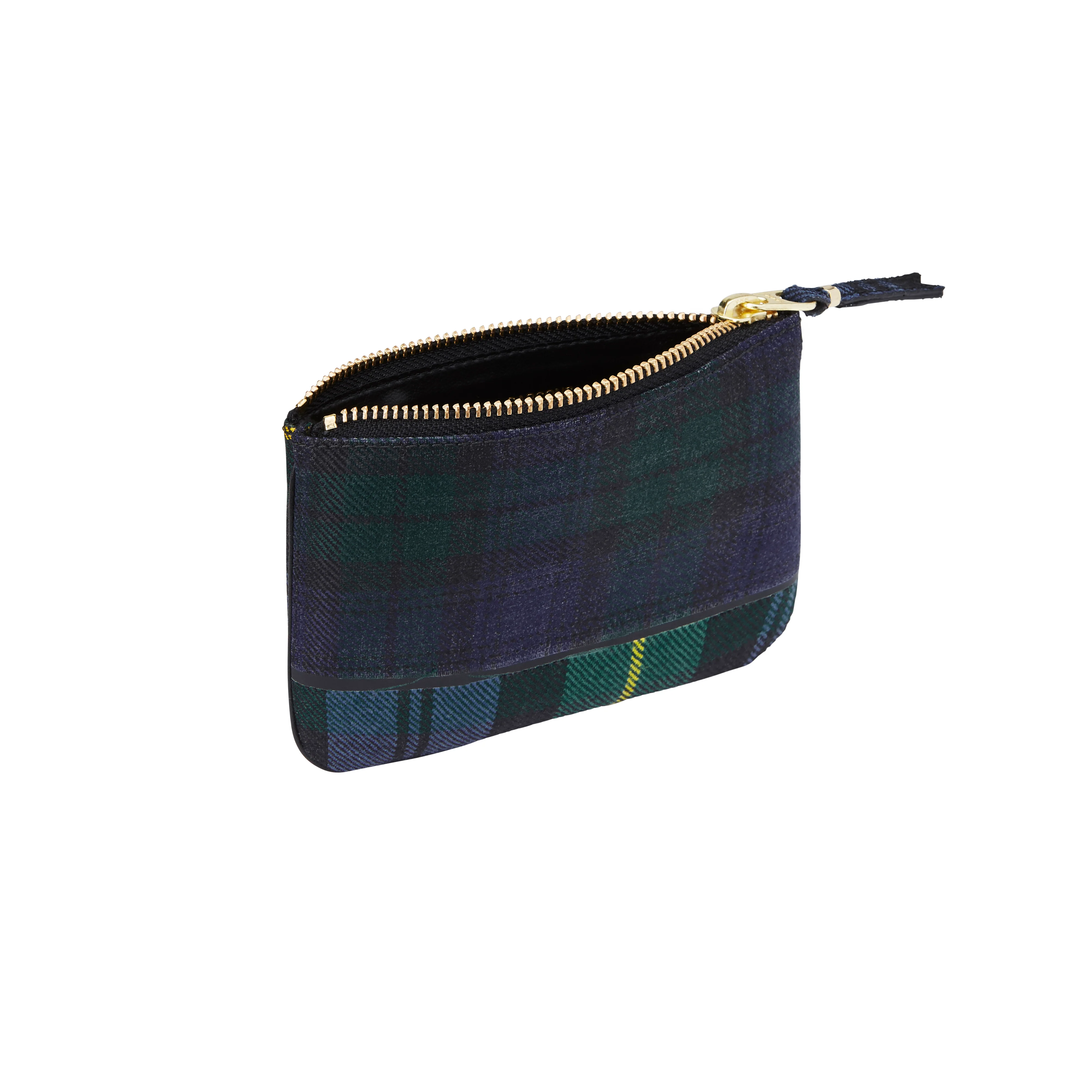 Cdg Wallet - Tartan Patchwork - (Green SA8100TP) - Image 2