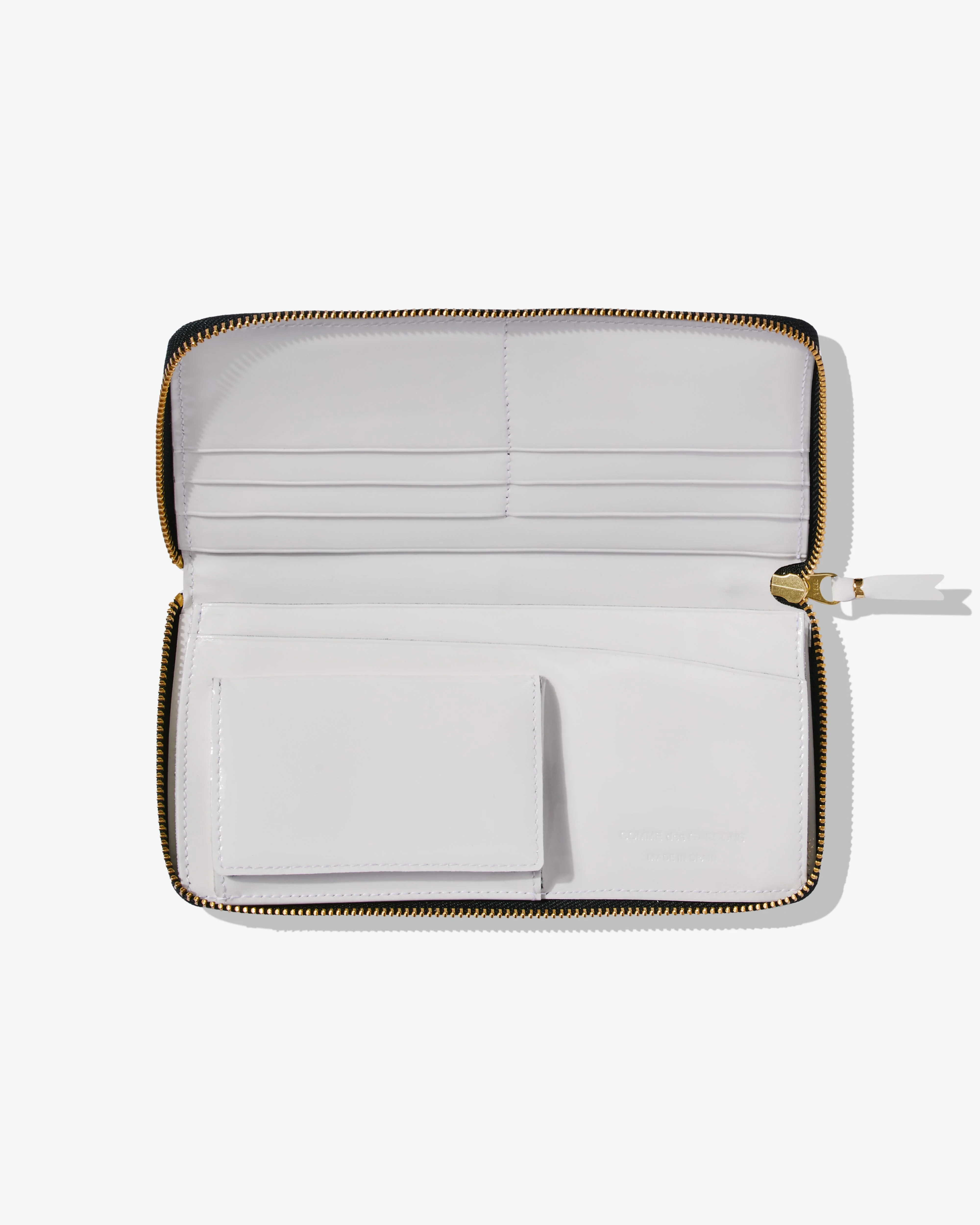 Cdg Wallet - Reversed Hem Zip Around Wallet - (White) SA0110RH - Image 2
