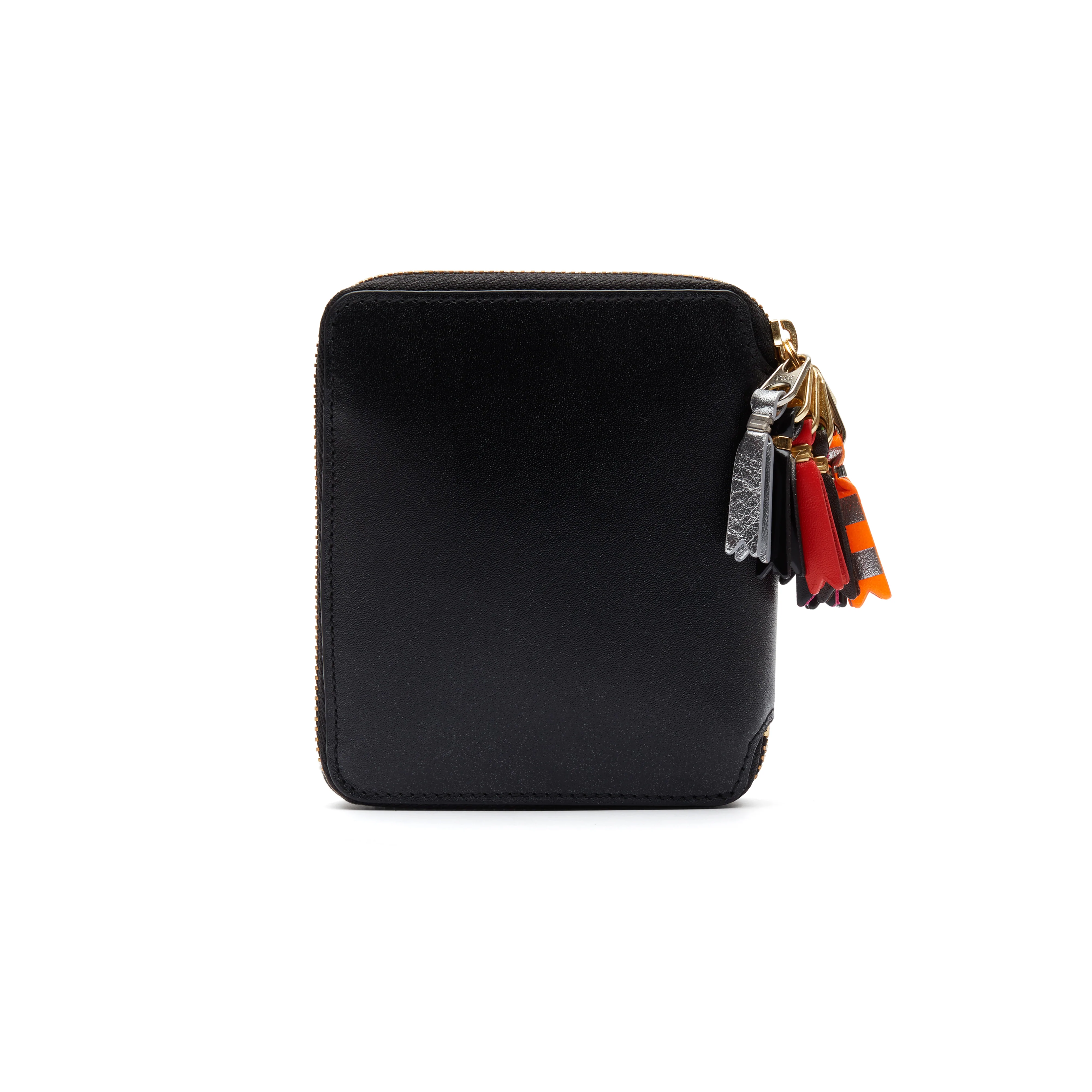 CDG WALLET -  Zipper Pull Full Zip Around Wallet - (Black SA2100) - Image 3