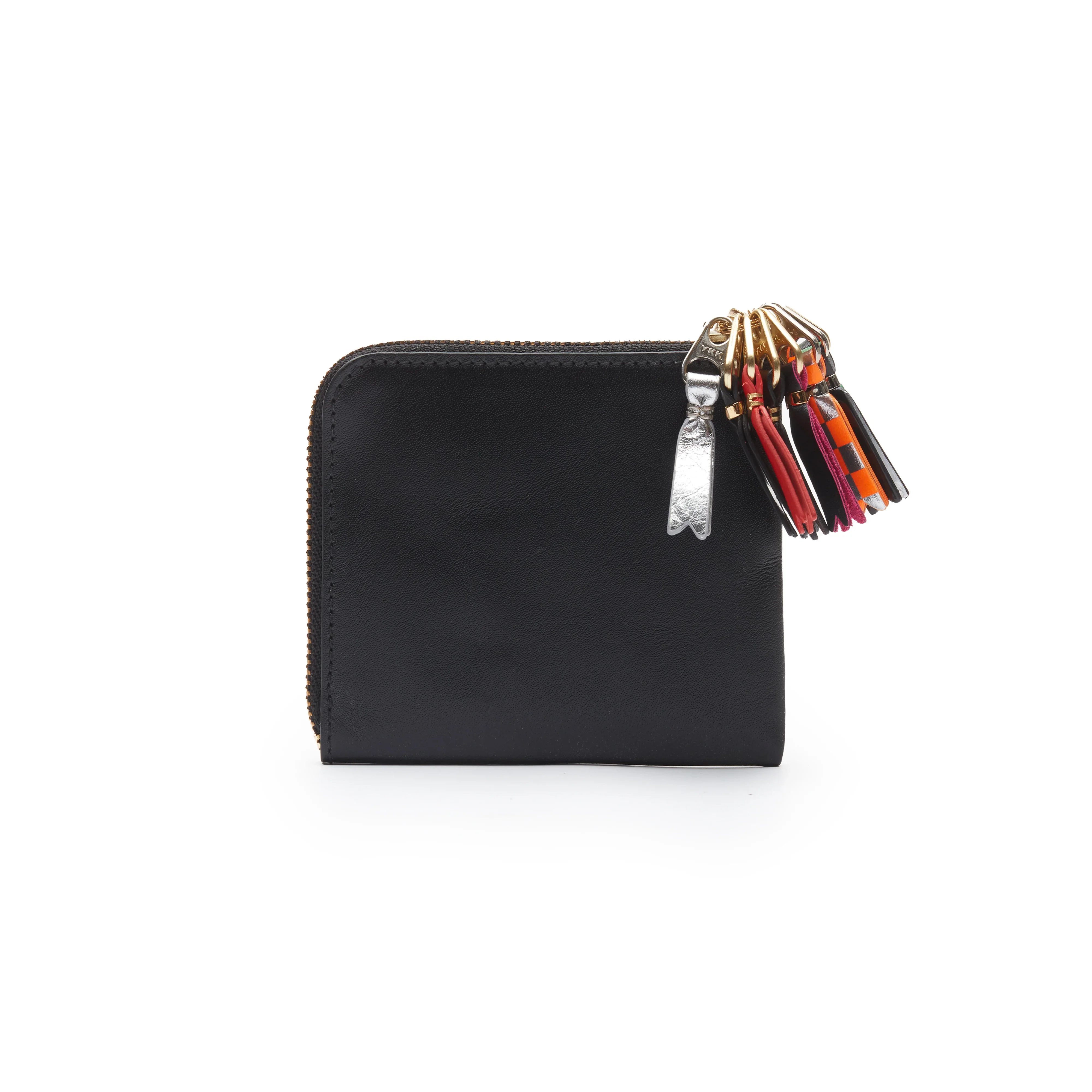 CDG WALLET -  Zipper Pull Zip Around Wallet - (Black SA3100) - Image 3