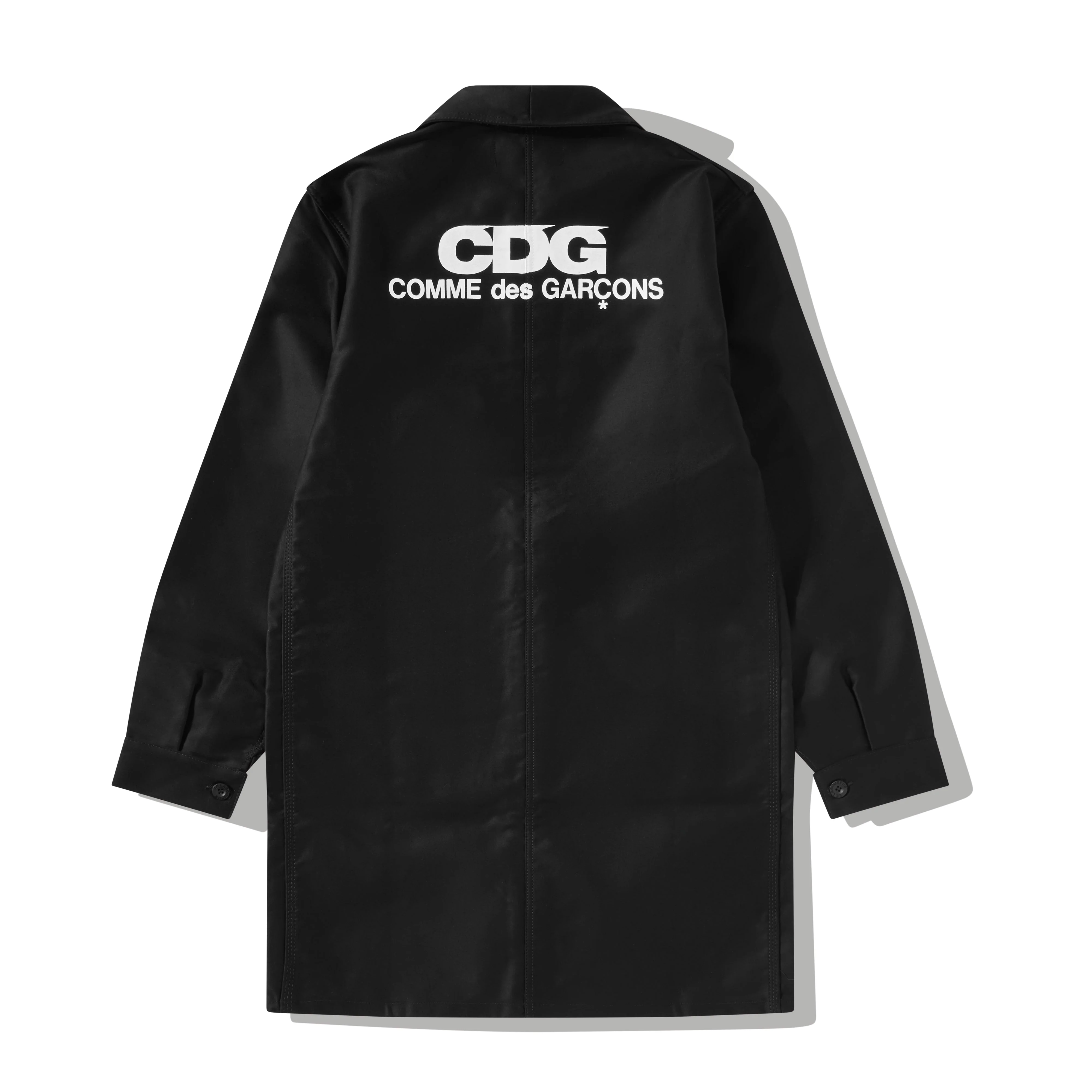 Cdg - Long Le Laboureur Work Jacket - (Black)