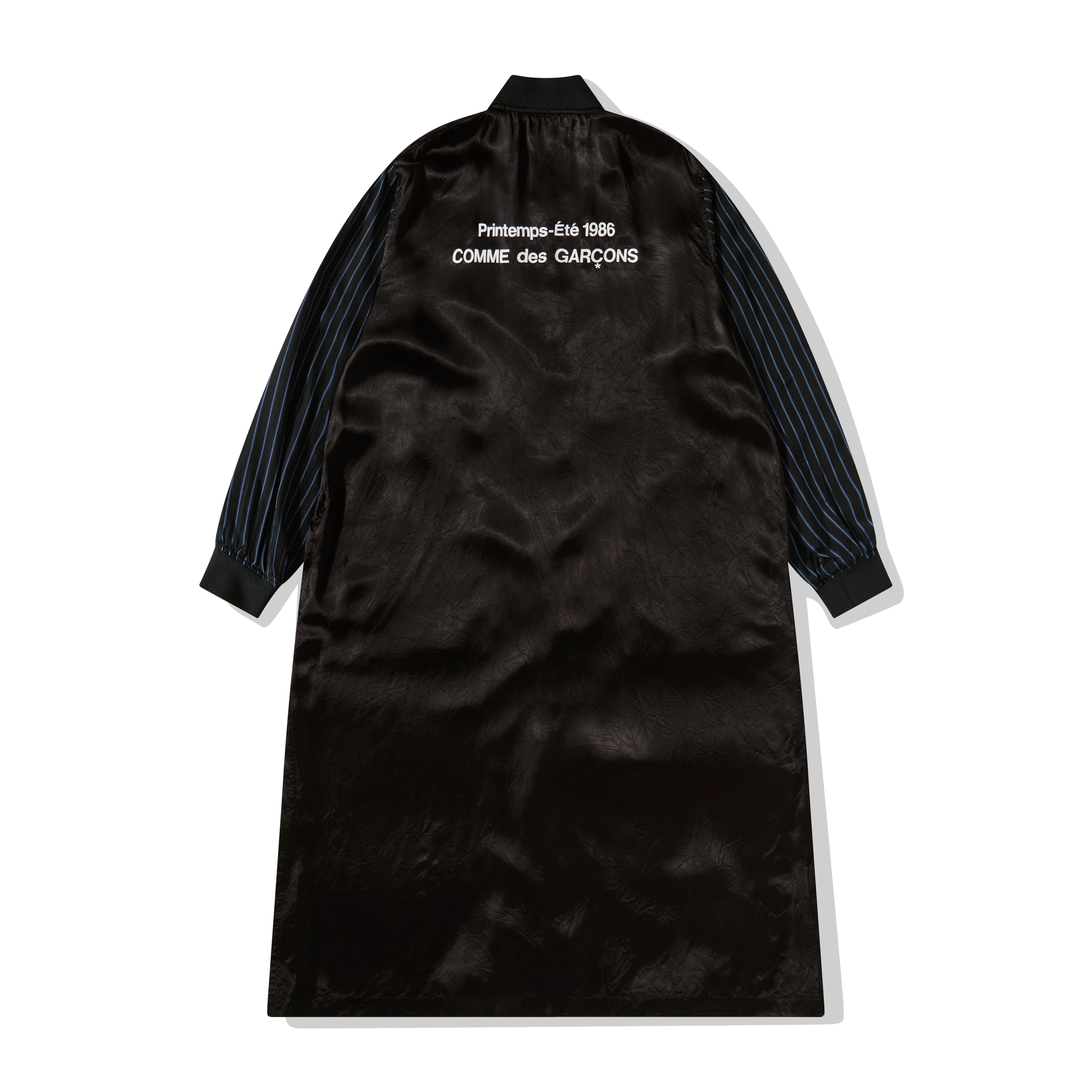 Cdg - 1986 Staff Coat - (Black/Blue)