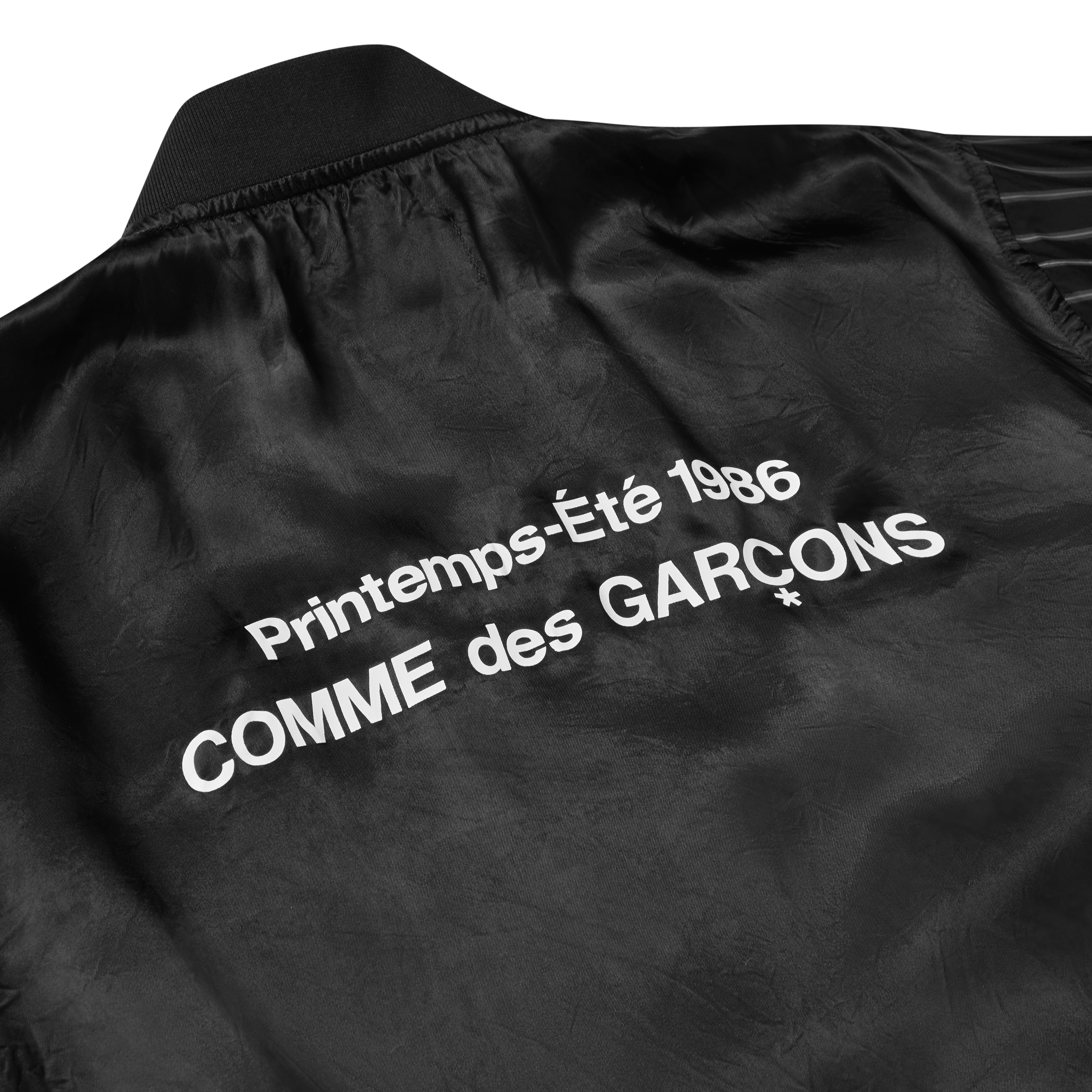 Cdg - 1986 Staff Coat - (Black/Blue) - Image 3