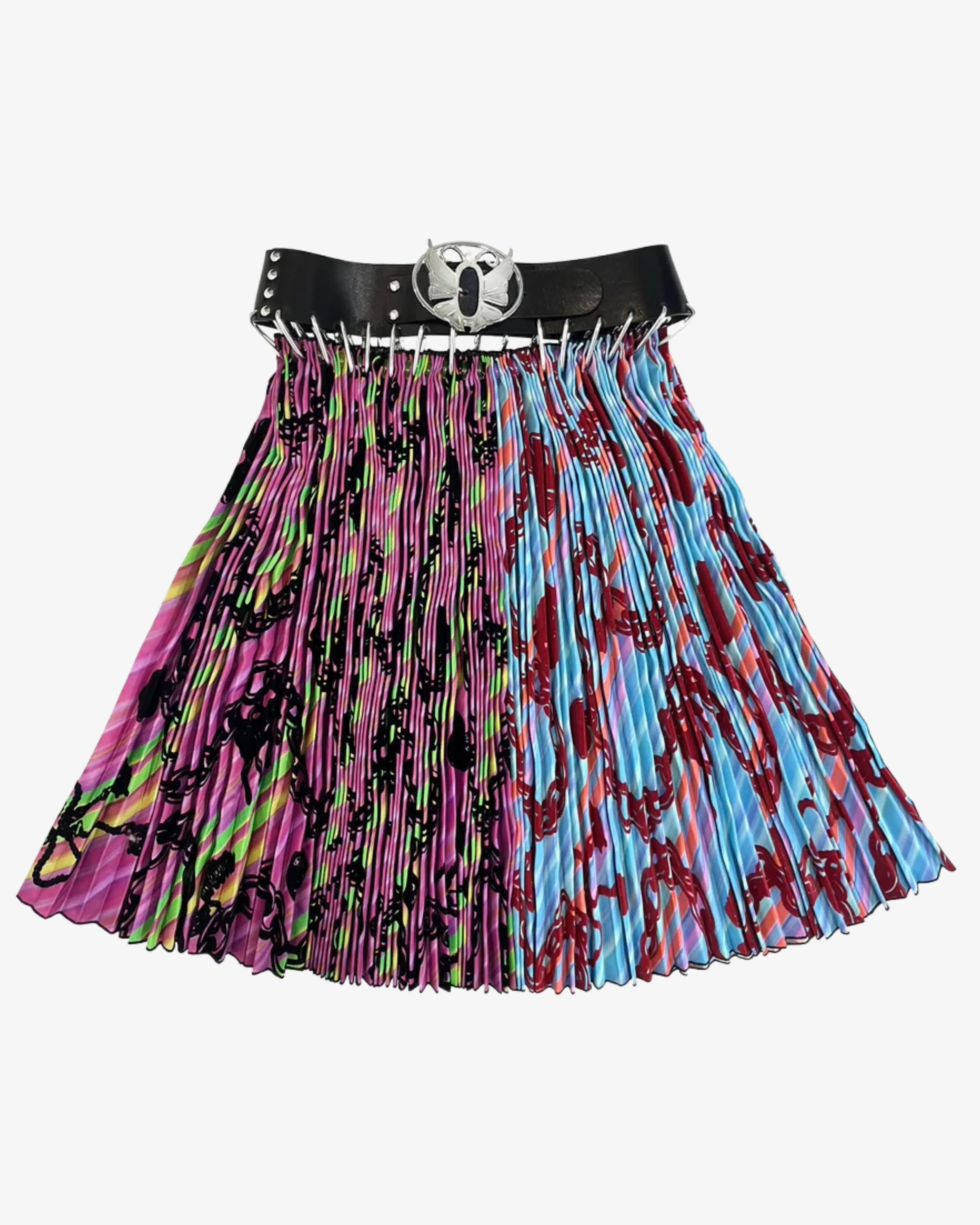 Chopova Lowena - Women's Taffeta Mayday Knee Carabiner Skirt - (Multi)