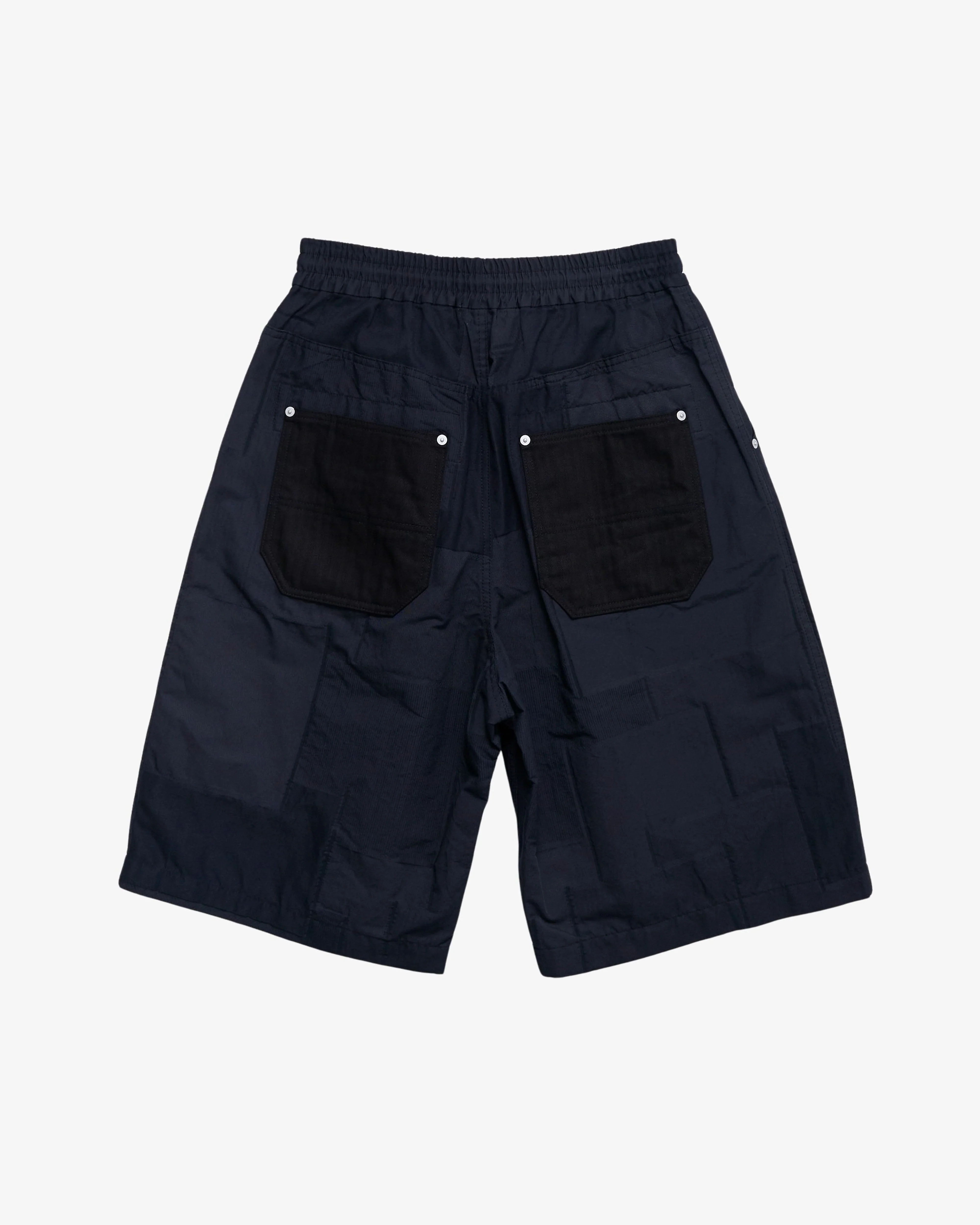 Comme des Garçons Homme - Men's Drawstring Shorts - (Black) - Image 2