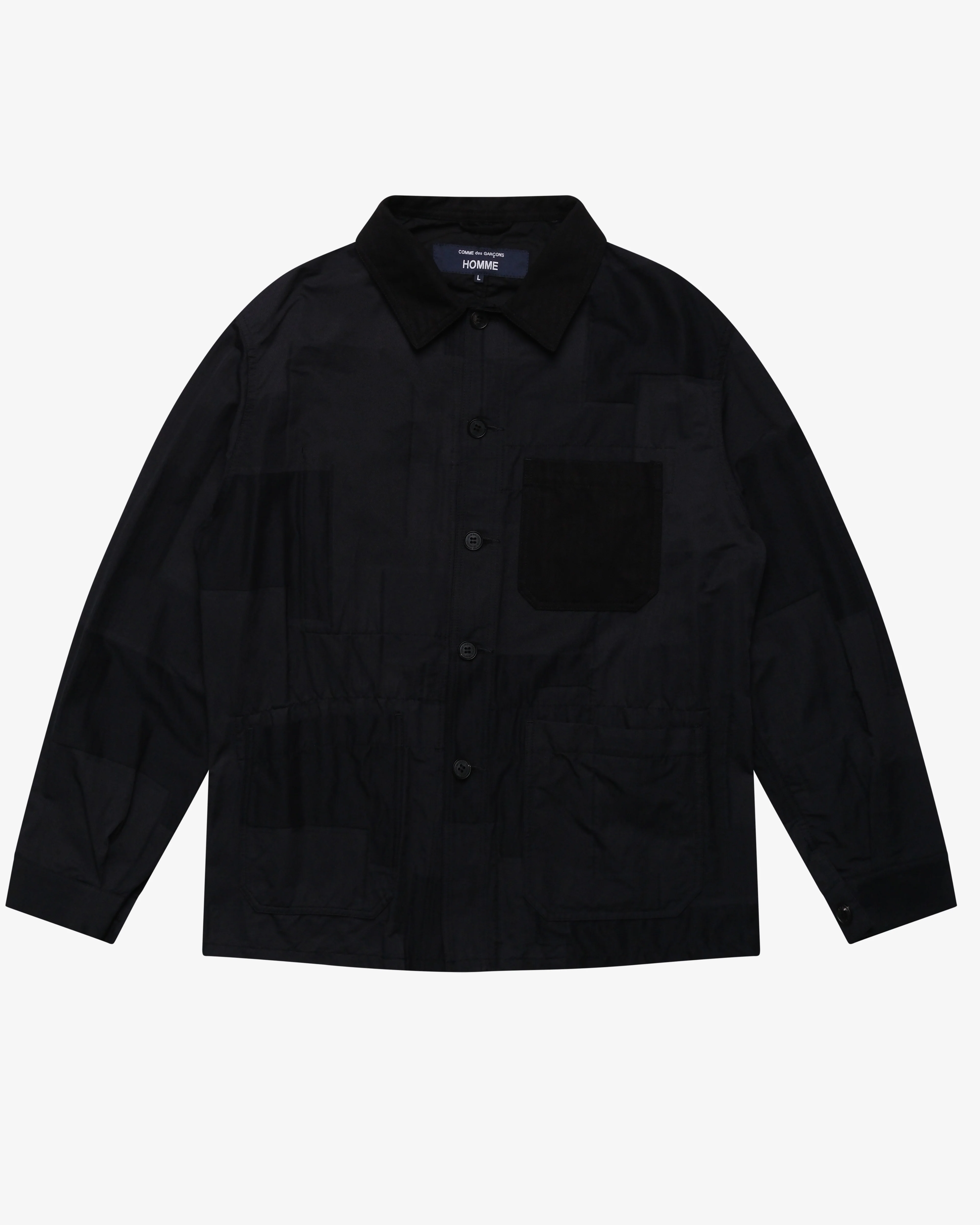 Comme des Garçons Homme - Men's Stripe Pocket Jacket - (Black)