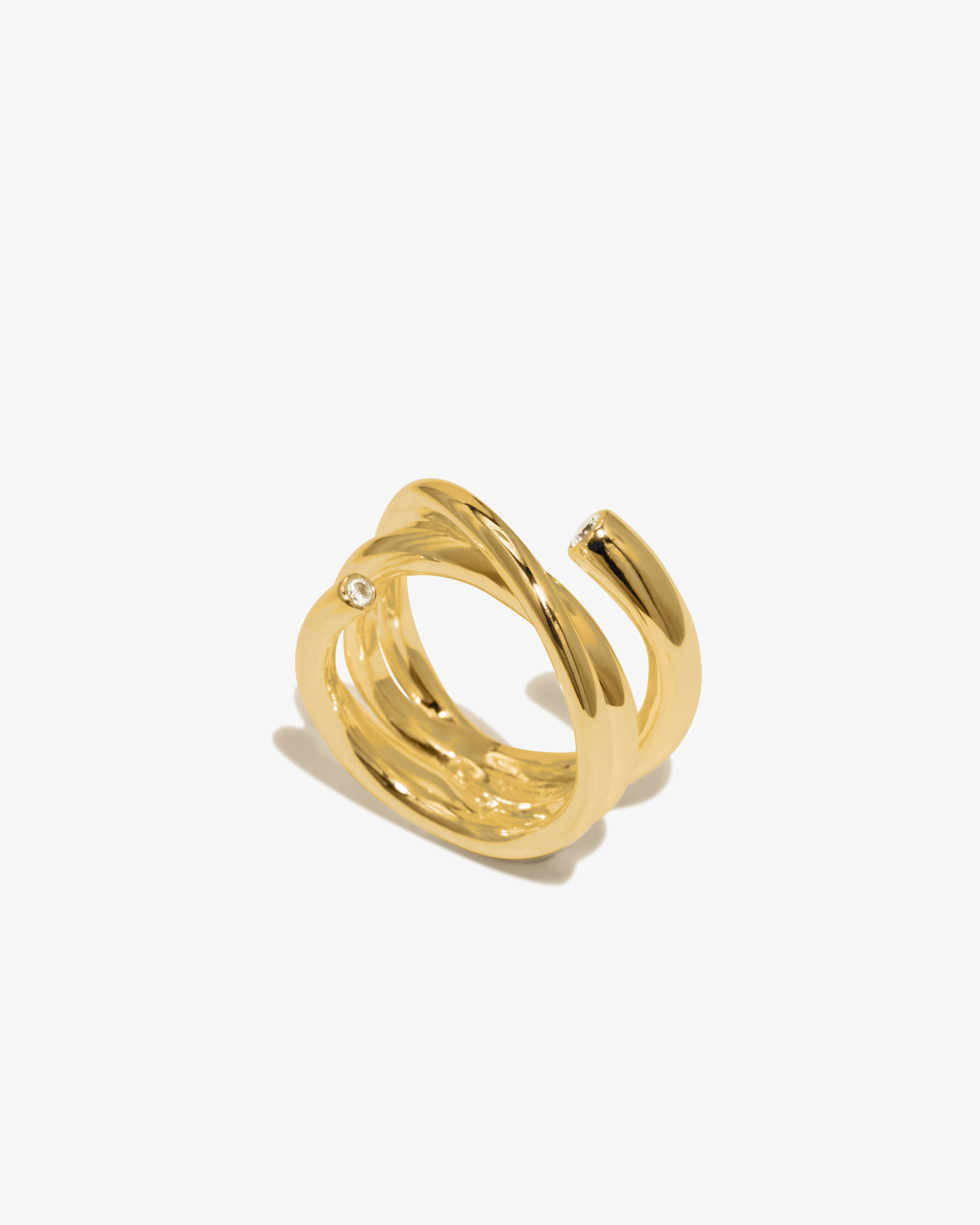 Completed Works - Multi Strand Ring - (Gold) - Image 3